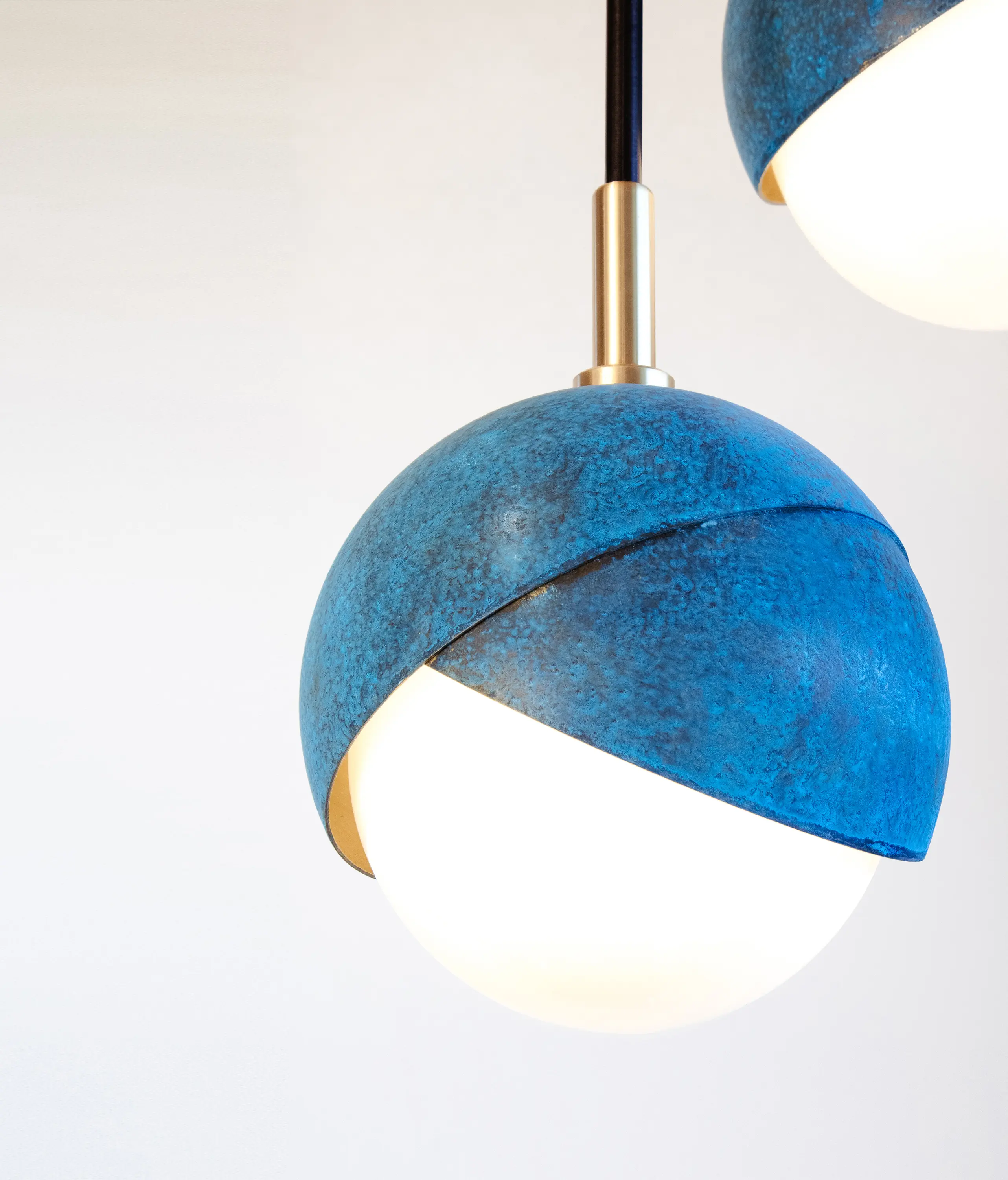Trella - Benedict | 2 Light Cluster (Prussian blue)