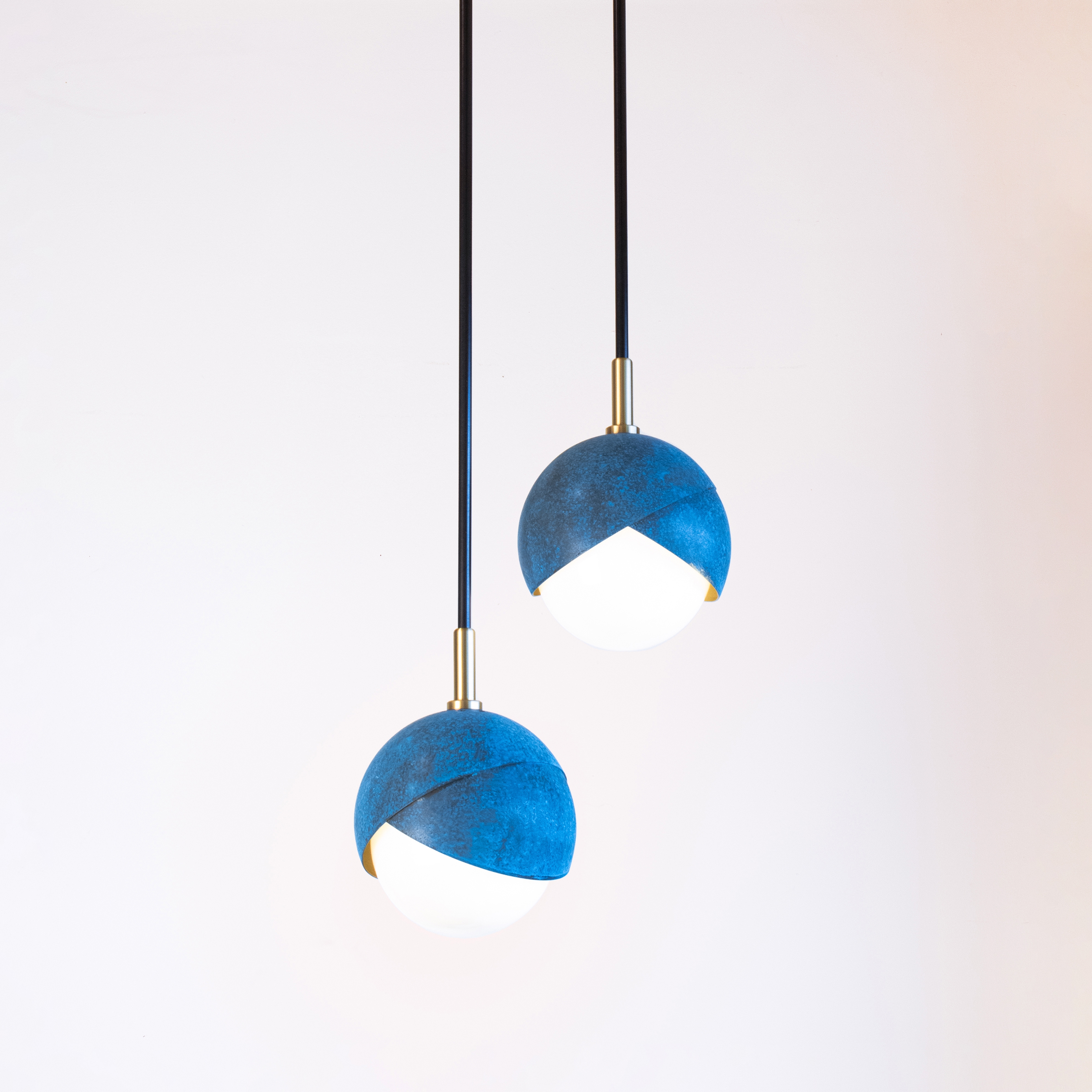 Produkt Benedict | 2 Light Cluster (Prussian blue) des Herstellers Trella anzeigen