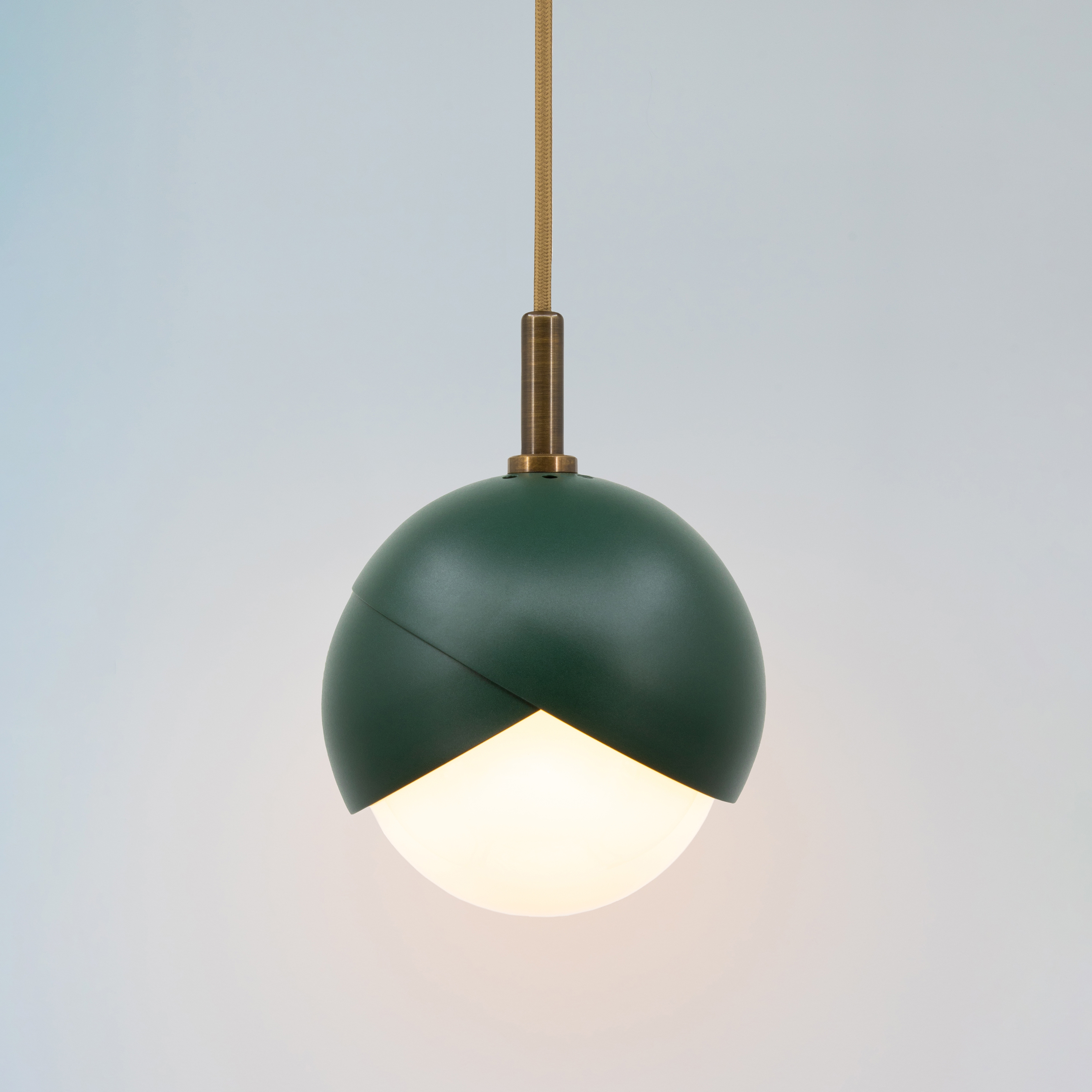 Benedict | Pendant - 9 inch (Forest - matte)