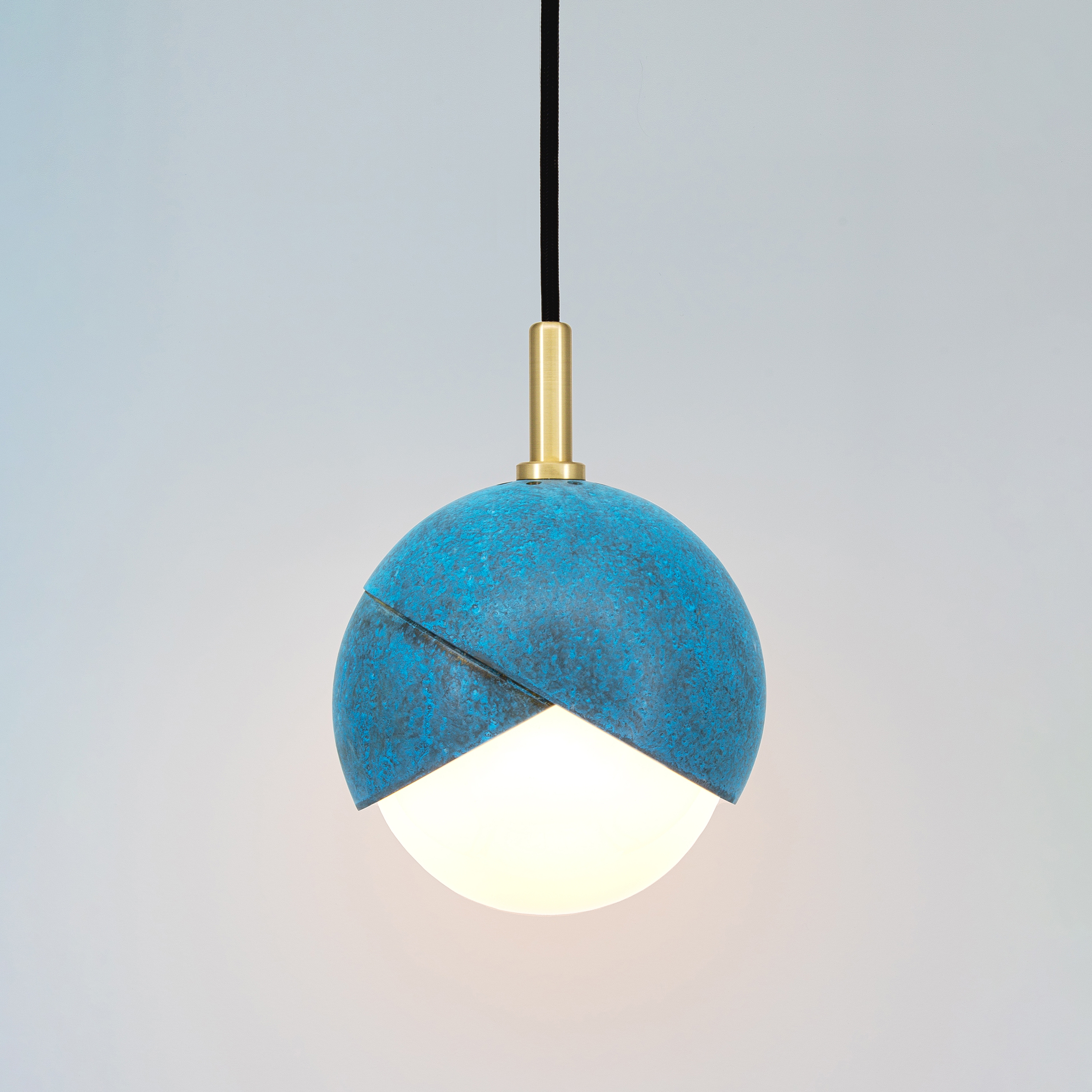 Benedict | Pendant - 9 inch (Prussian Blue)