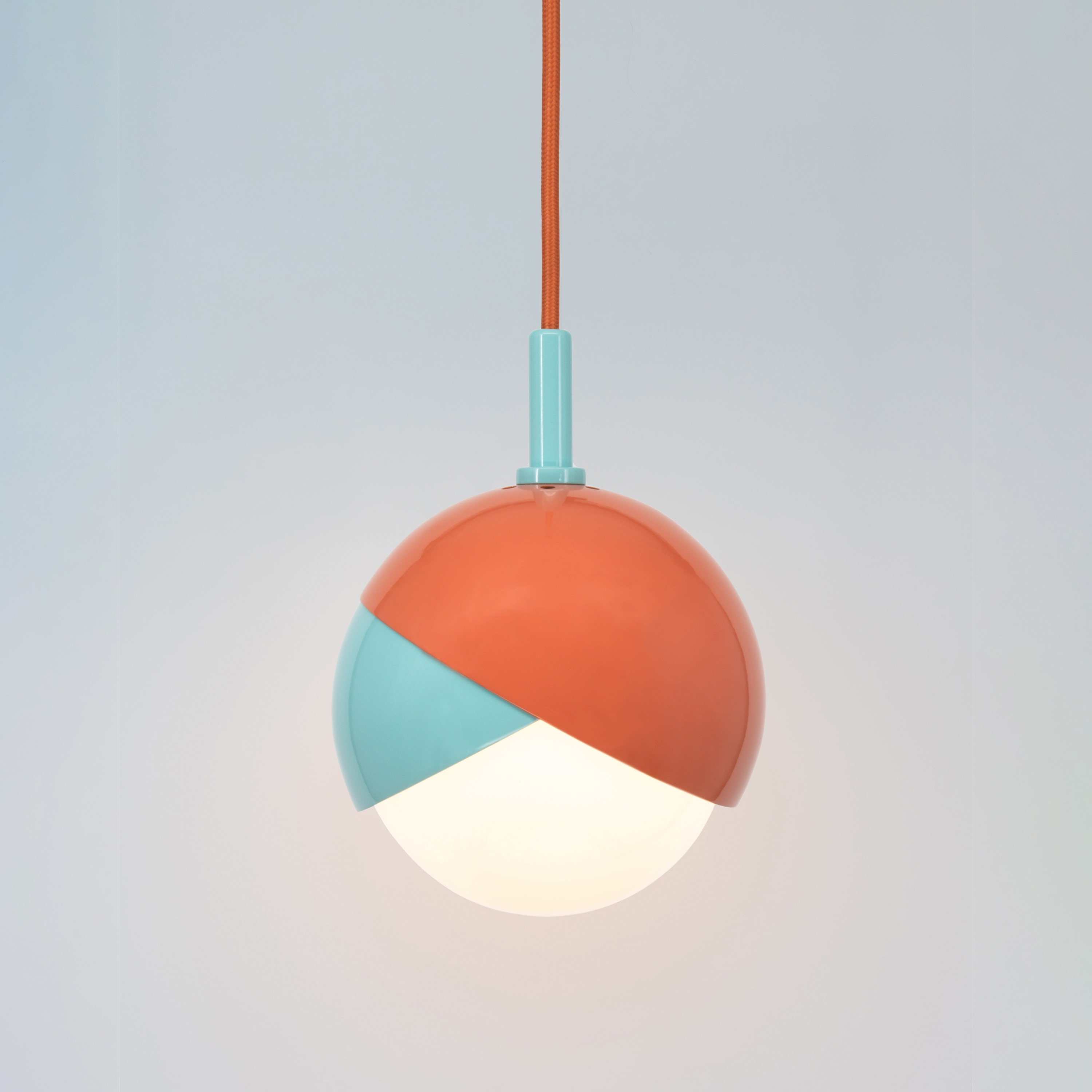 Benedict | Pendant - 9 inch (Two Tone)