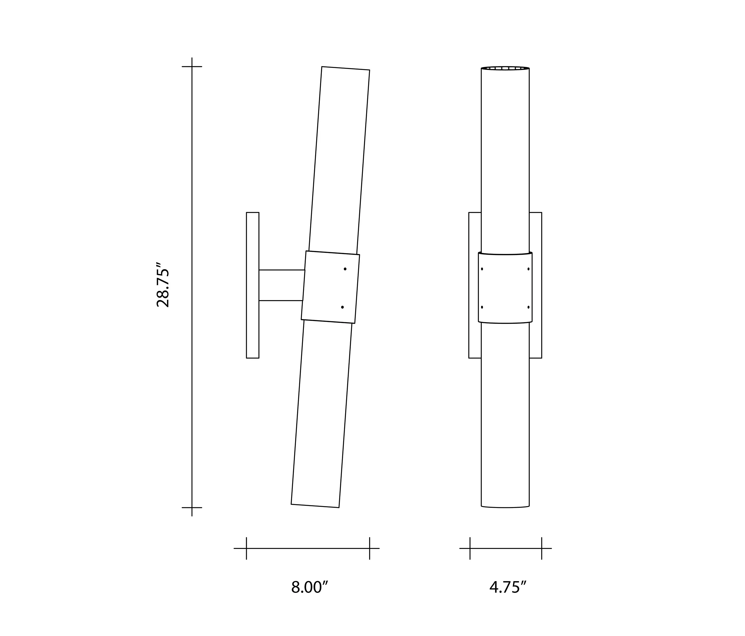 Trella - Dixie | Sconce (Pewter)