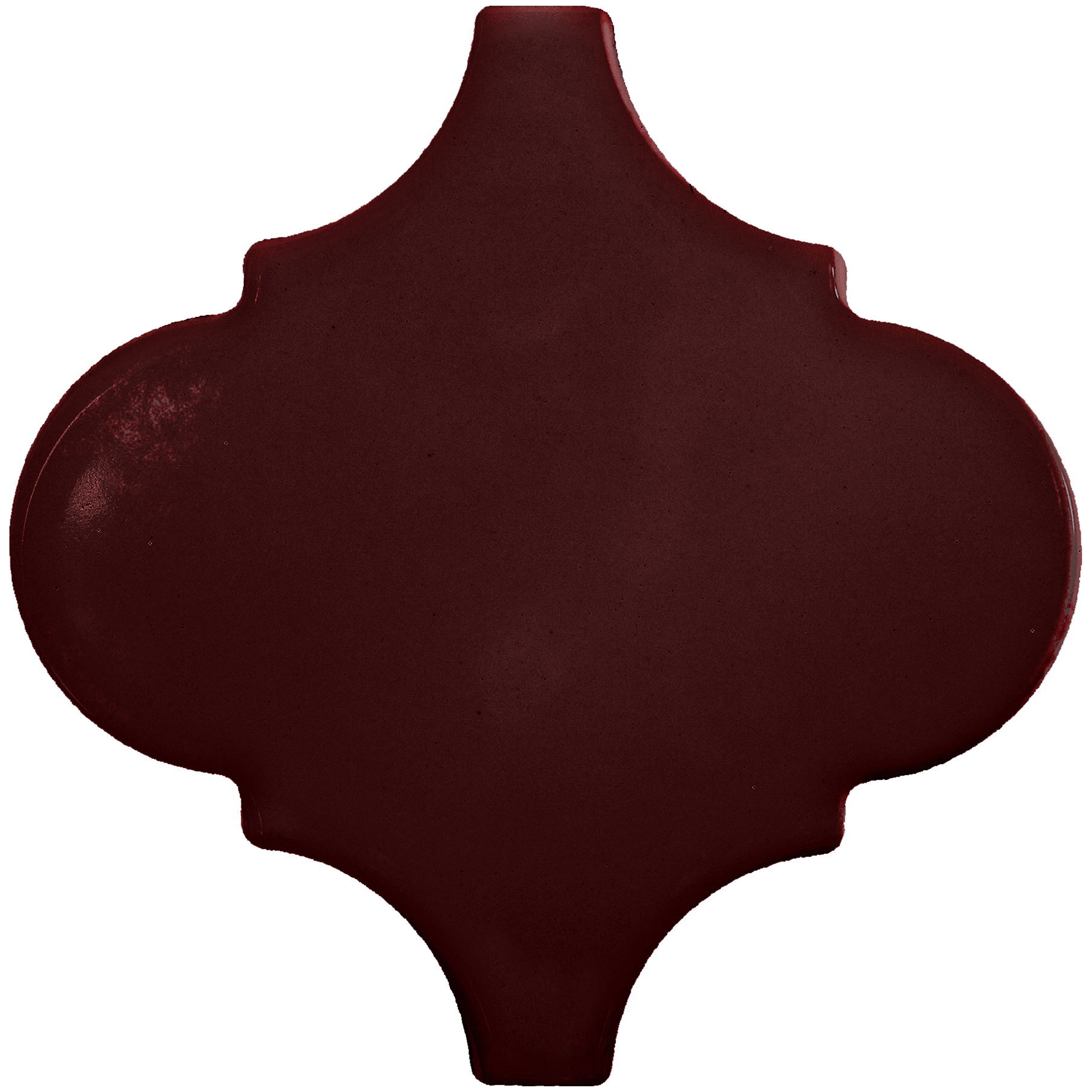 Arabesco 15x15 Lucida A26 Bordeaux