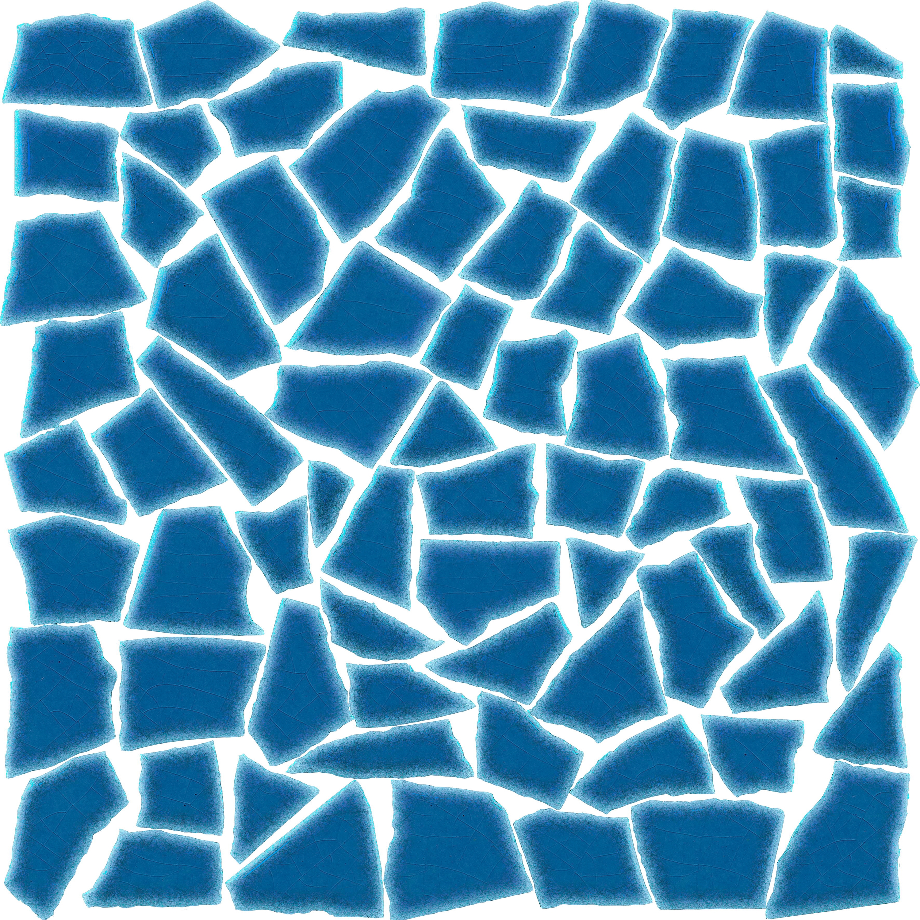 Opus 3-6cm 30x30 Lucida A32 Blu Elettrico