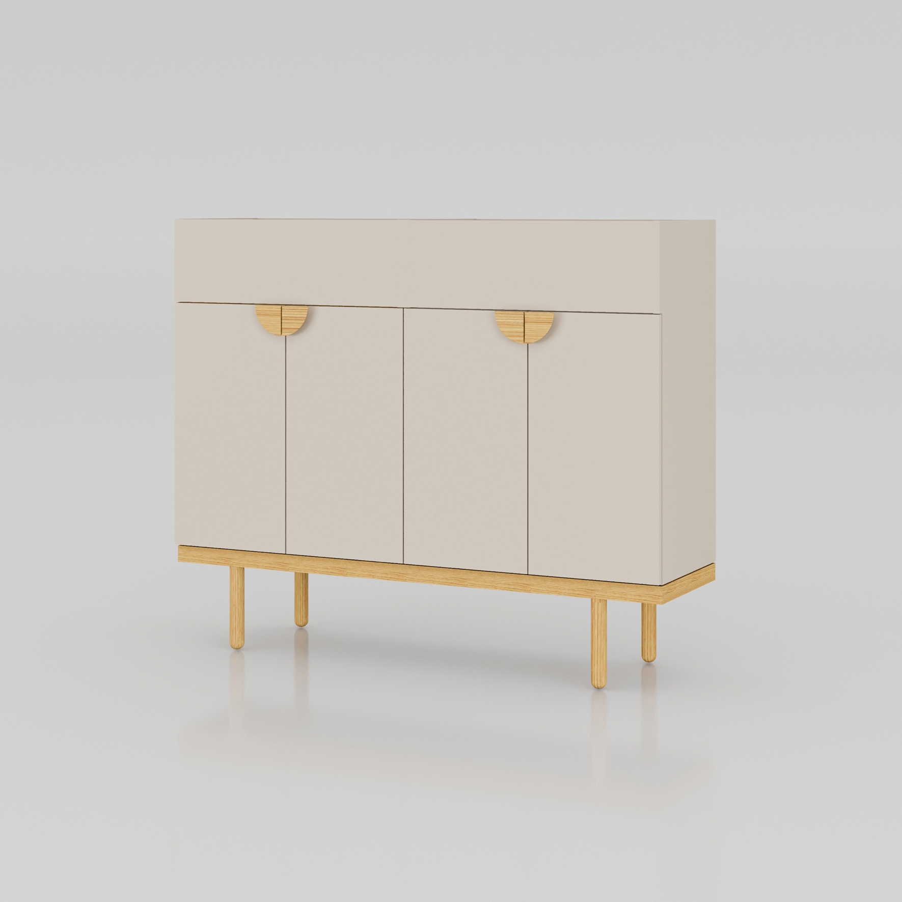 Afficher le produit Venice by Neudoerfler Hinge - Door & Single - Door Cabinet du fabricant Neudoerfler