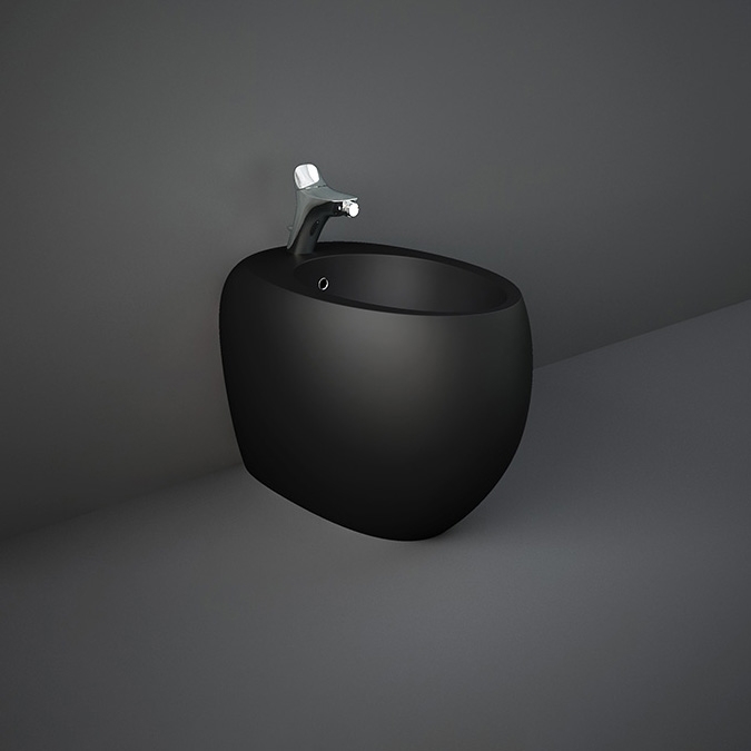 Display product RAK-CLOUD | Floor mounted bidet | Matt Black from manufacturer RAK Ceramics