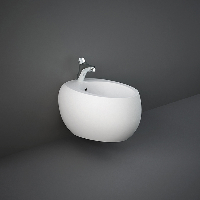 RAK-CLOUD | Wall-hung bidet | Matt White
