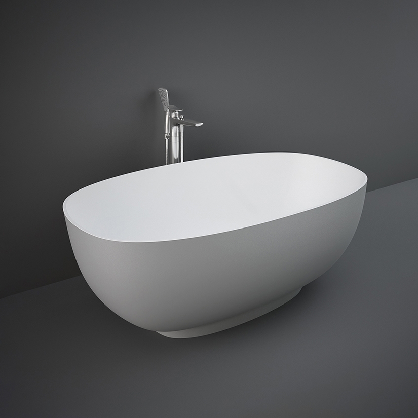 Display product RAK-CLOUD | Bathtub | Matt Grey from manufacturer RAK Ceramics