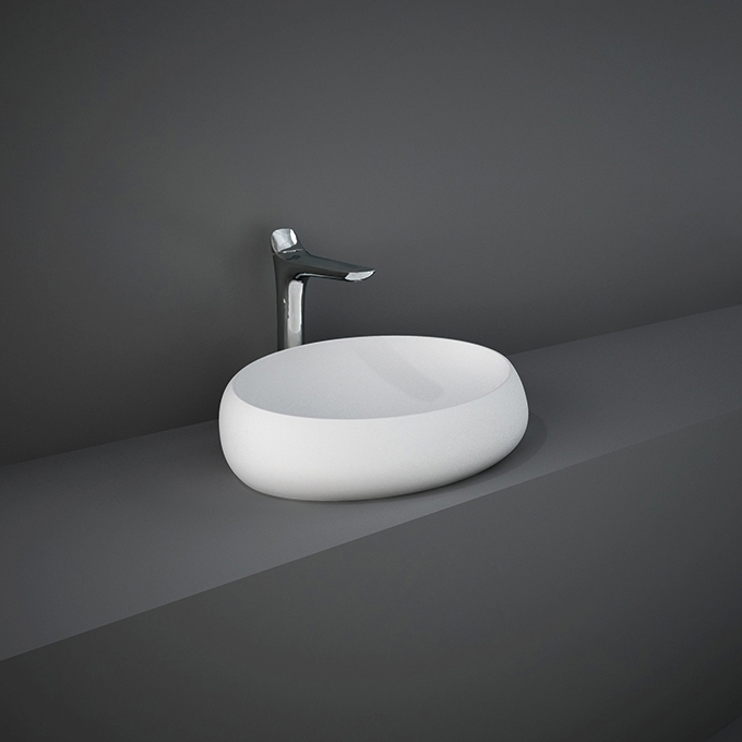 RAK-CLOUD | Countertop washbasin | Matt White