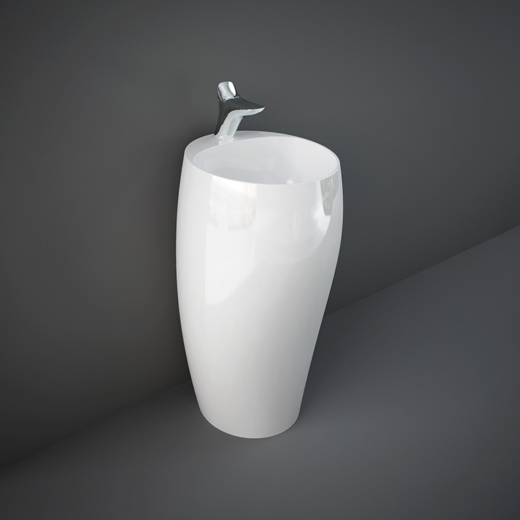 Display product RAK-CLOUD | Freestanding washbasin | Alpine White from manufacturer RAK Ceramics
