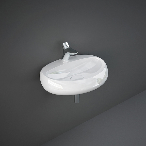 Display product RAK-CLOUD | Wall-mounted washbasin | Alpine White from manufacturer RAK Ceramics