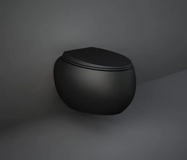 RAK Ceramics - RAK-CLOUD | Wall-hung toilet | Matt Black