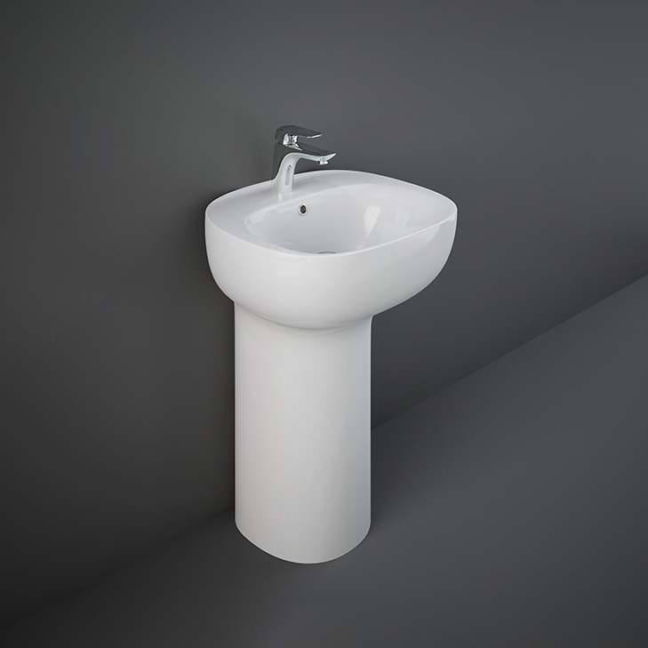 Display product RAK-ILLUSION | Free Standing washbasin with tap hole from manufacturer RAK Ceramics