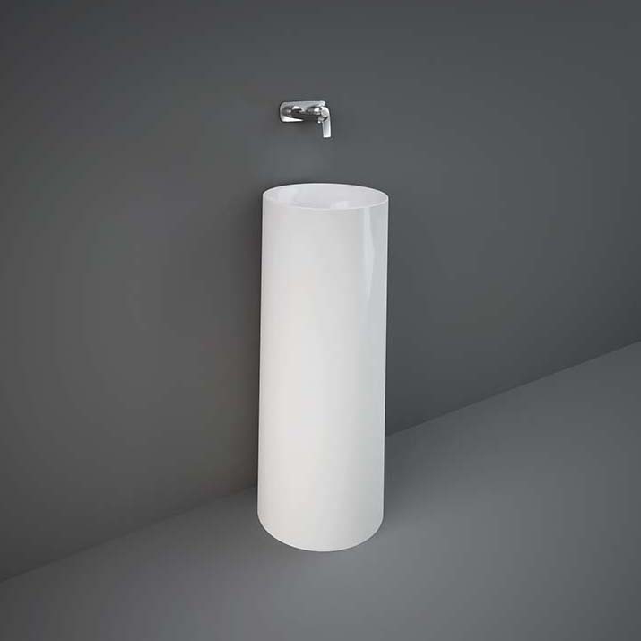 Display product RAK-PETIT | Round Freestanding Washbasin from manufacturer RAK Ceramics