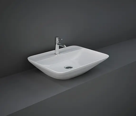 RAK Ceramics - RAK-VARIANT | Rectangle Countertop washbasin with tap hole