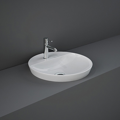 Display product RAK-VARIANT | Round Drop in Washbasin with tap hole from manufacturer RAK Ceramics