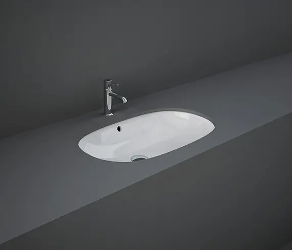 RAK Ceramics - RAK-VARIANT | Oval Elongated Undercounter Washbasin
