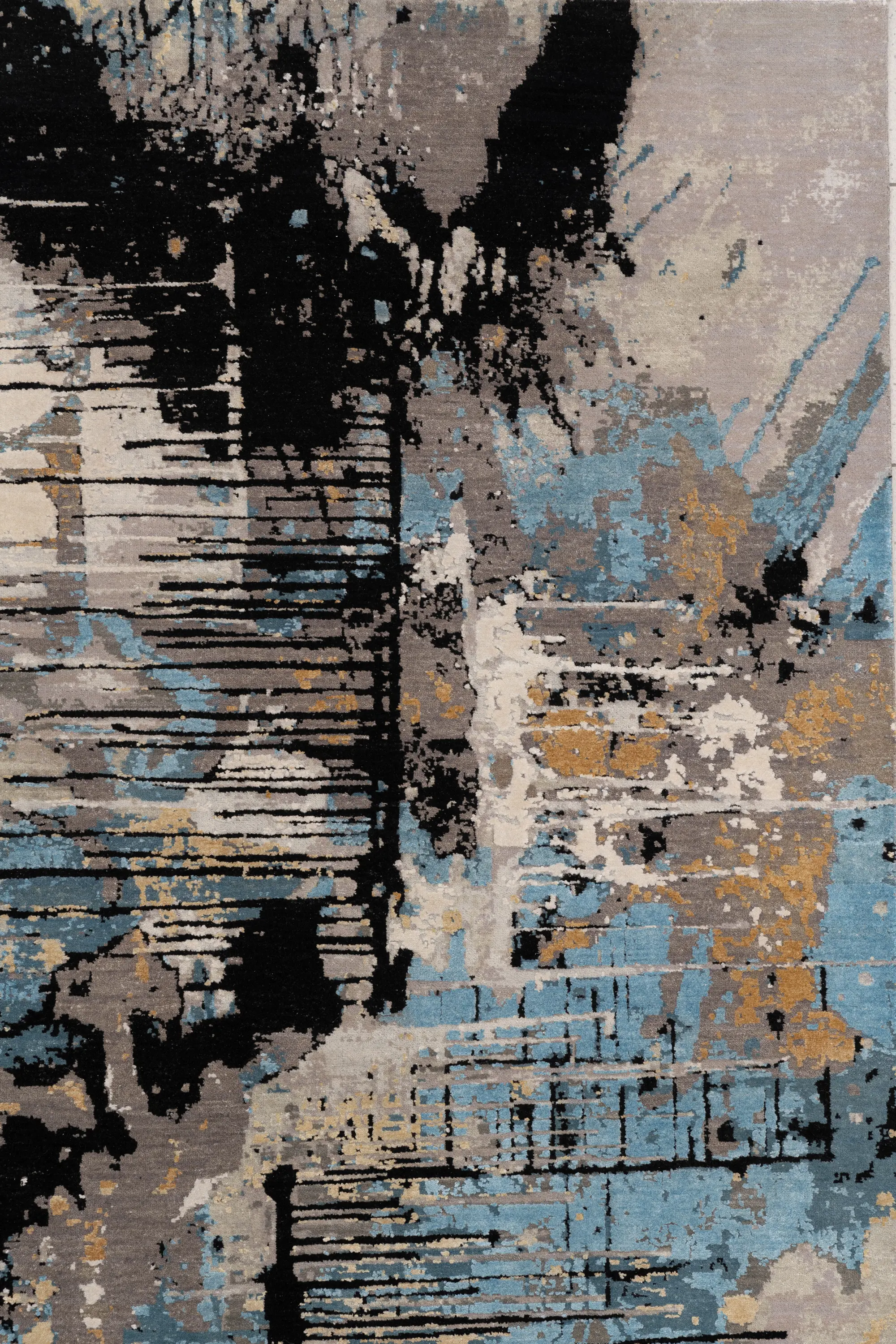 D.S.V. CARPETS - Blue Dripping