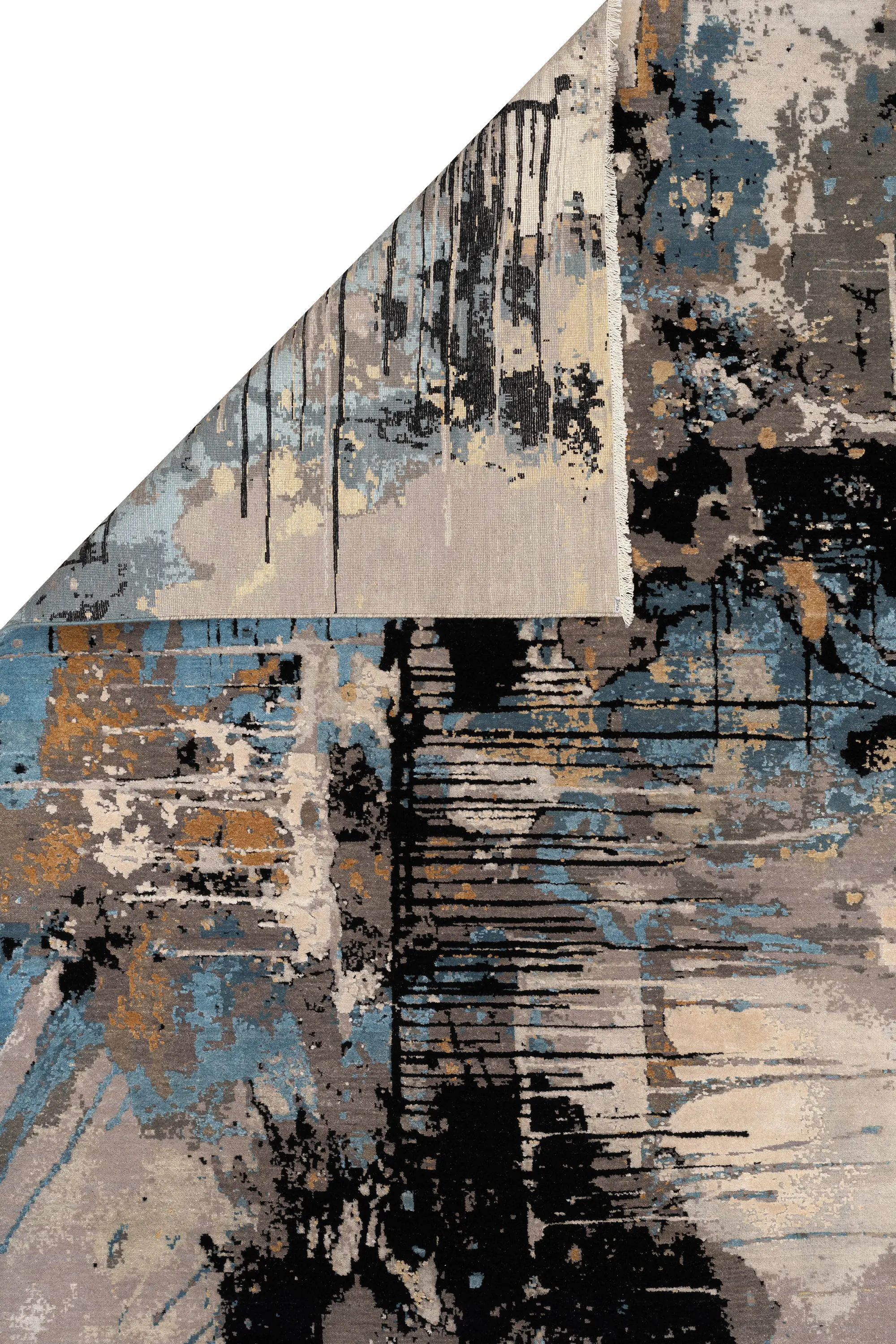 D.S.V. CARPETS - Blue Dripping