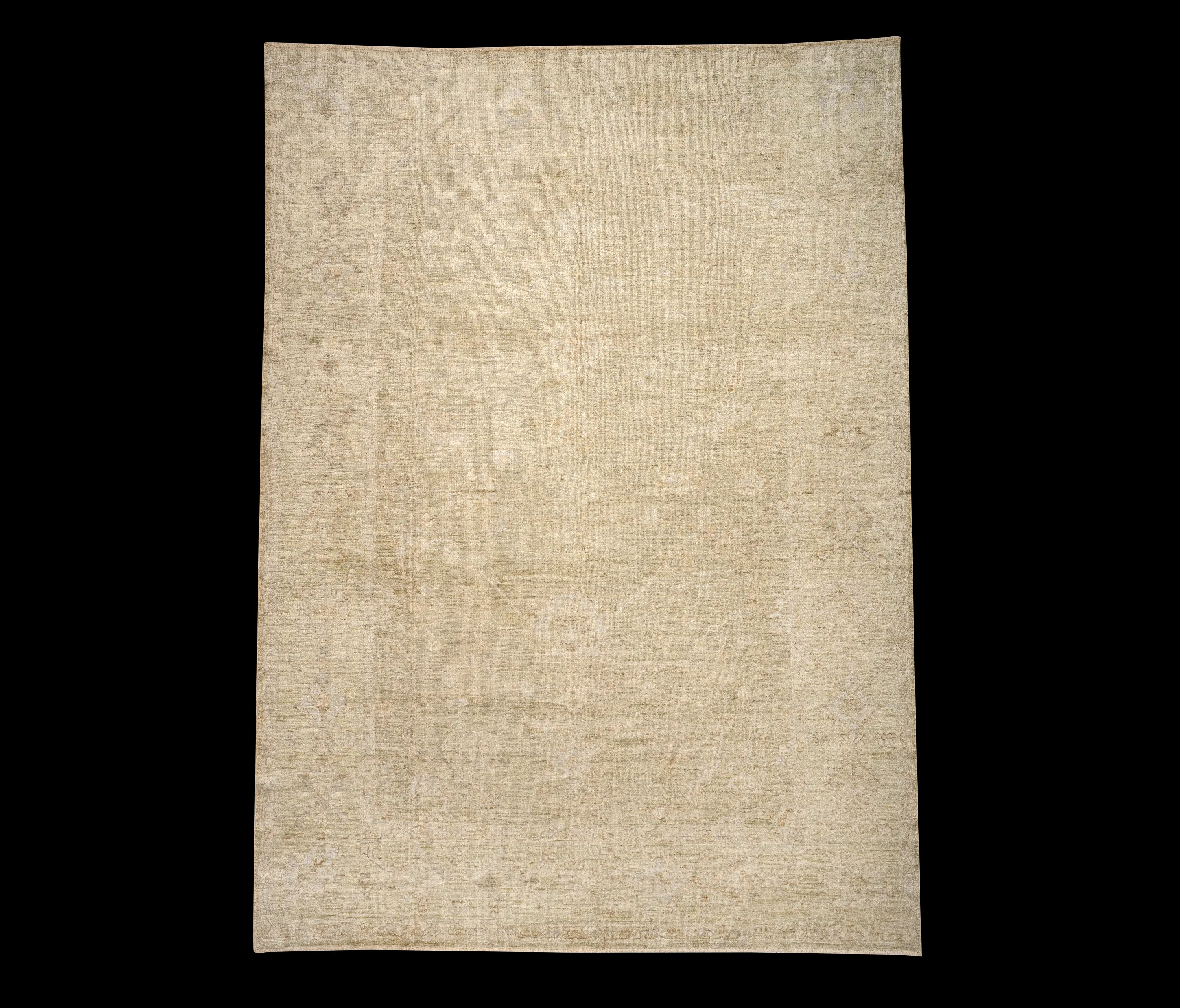 D.S.V. CARPETS - White Oushak