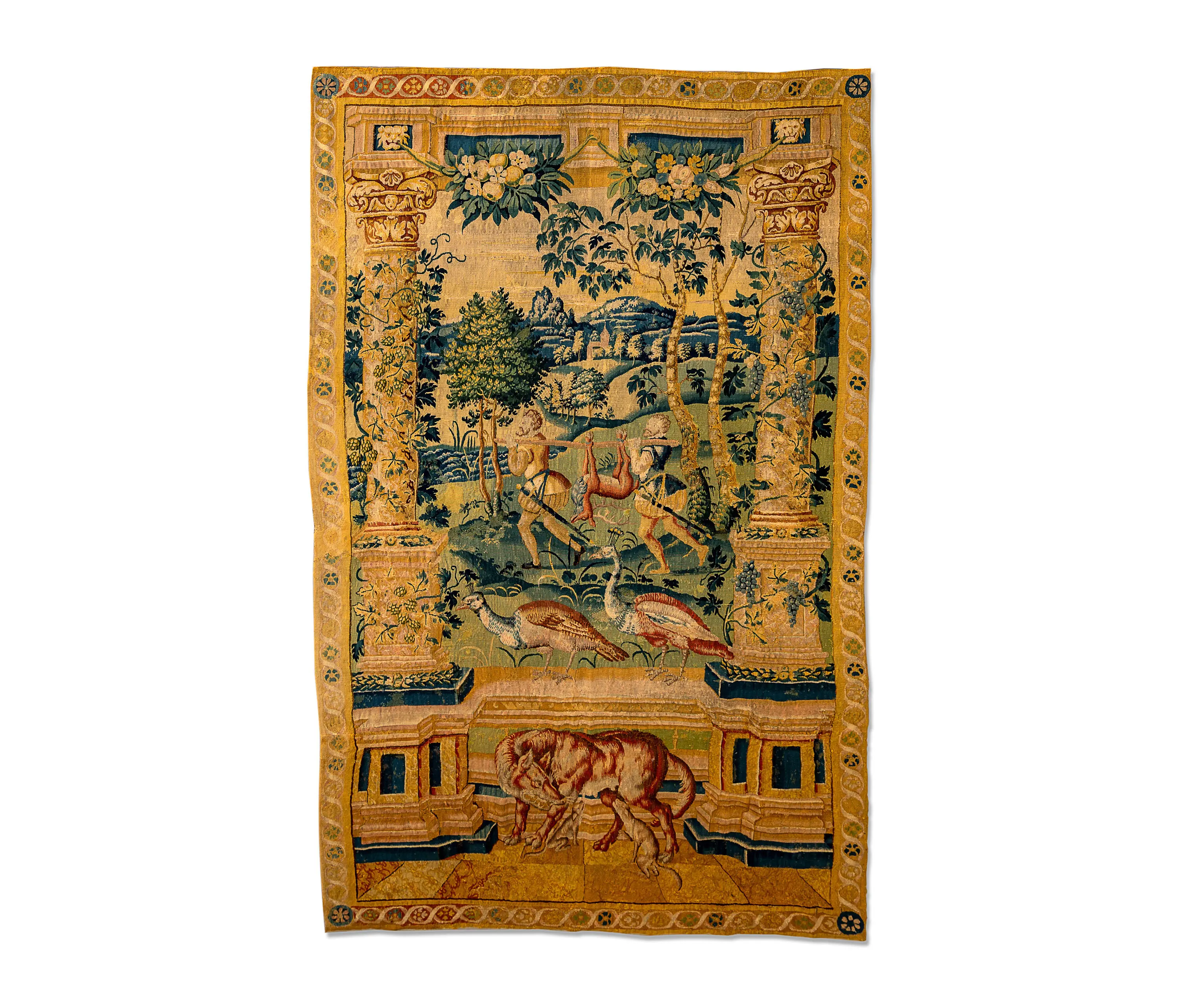 D.S.V. CARPETS - Tapestry with she-wolf