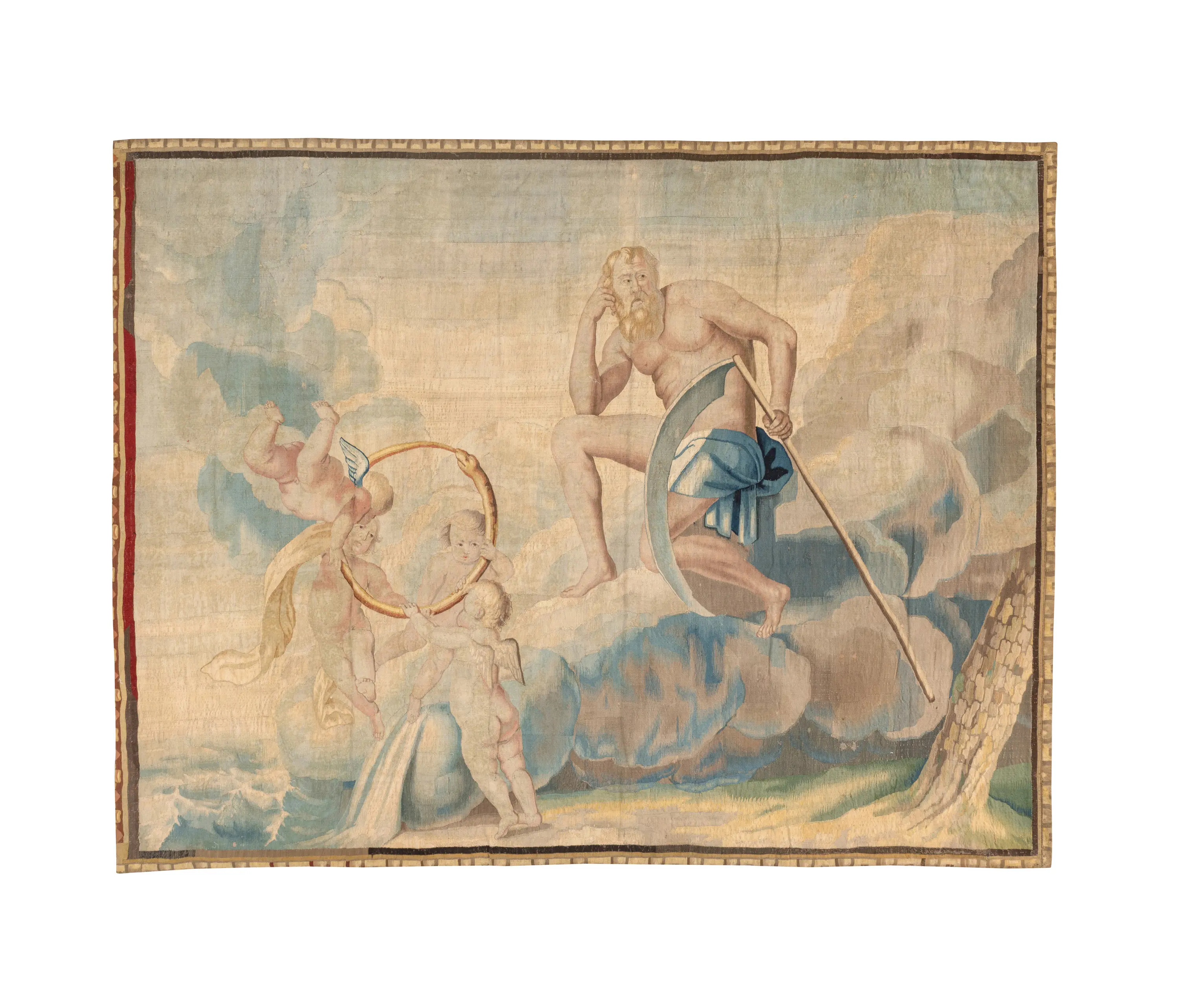 D.S.V. CARPETS - Fragment English Mortlake tapestry