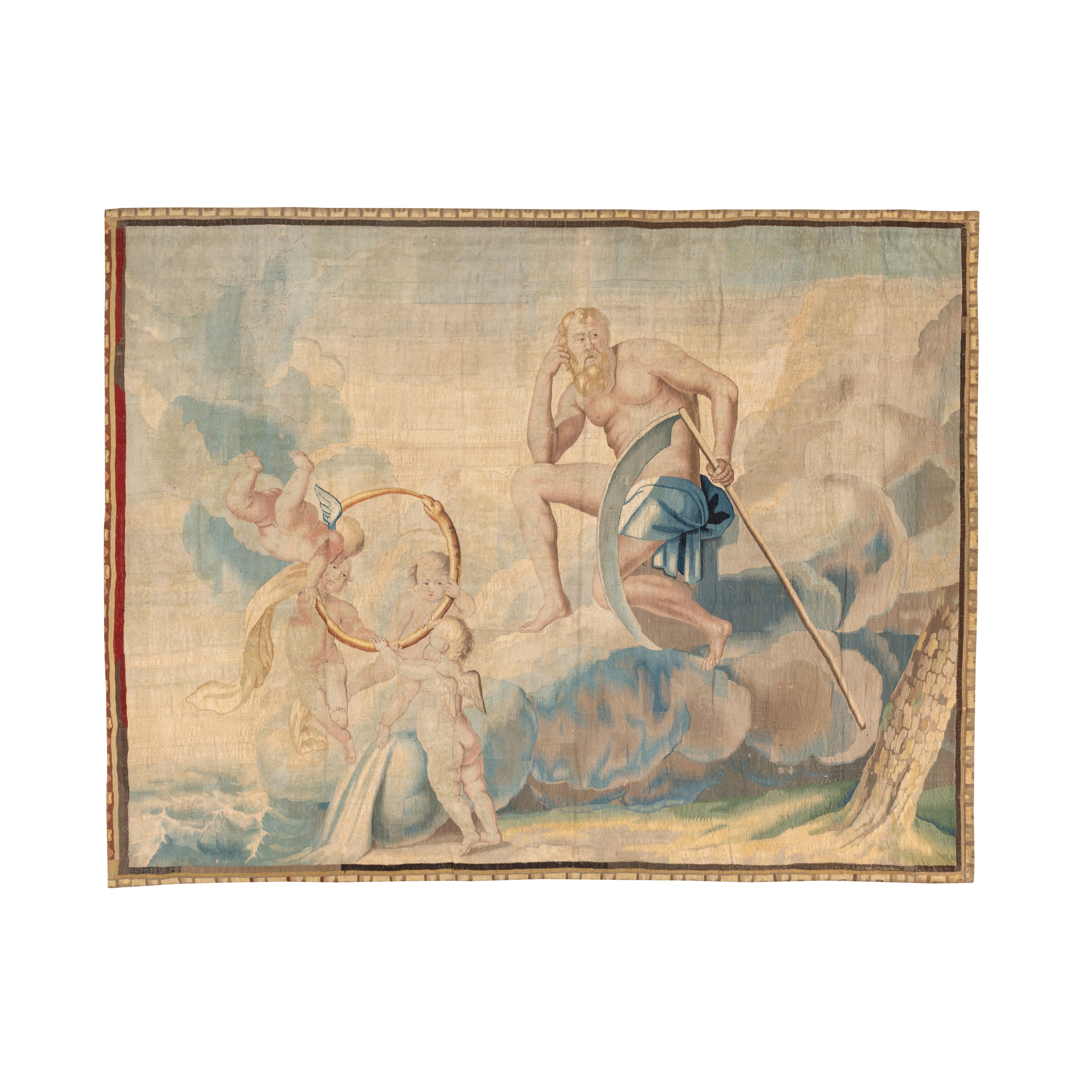 Afficher le produit Fragment English Mortlake tapestry du fabricant D.S.V. CARPETS