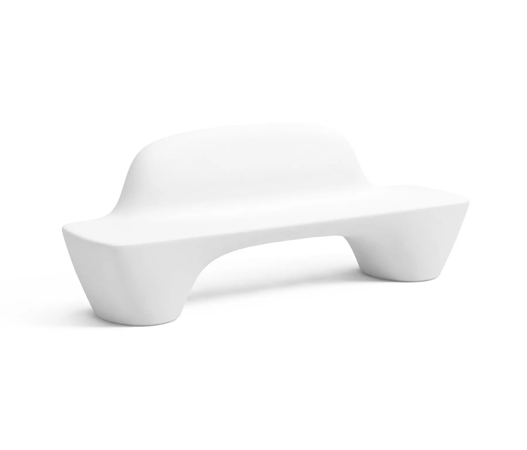 VPI Concrete - Haló | Concrete Bench with Backrest