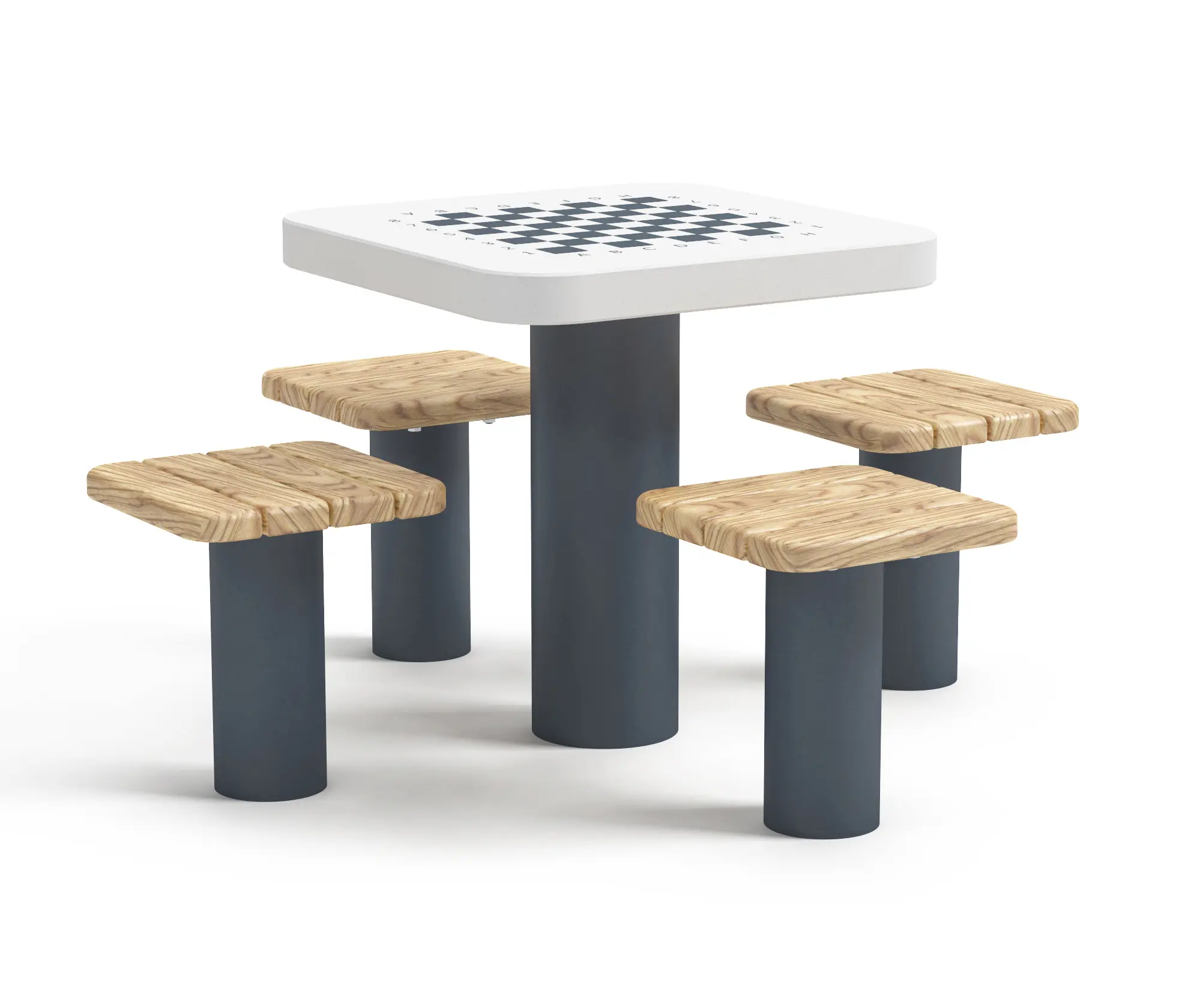 VPI Concrete - Tabella | Concrete Chess Table