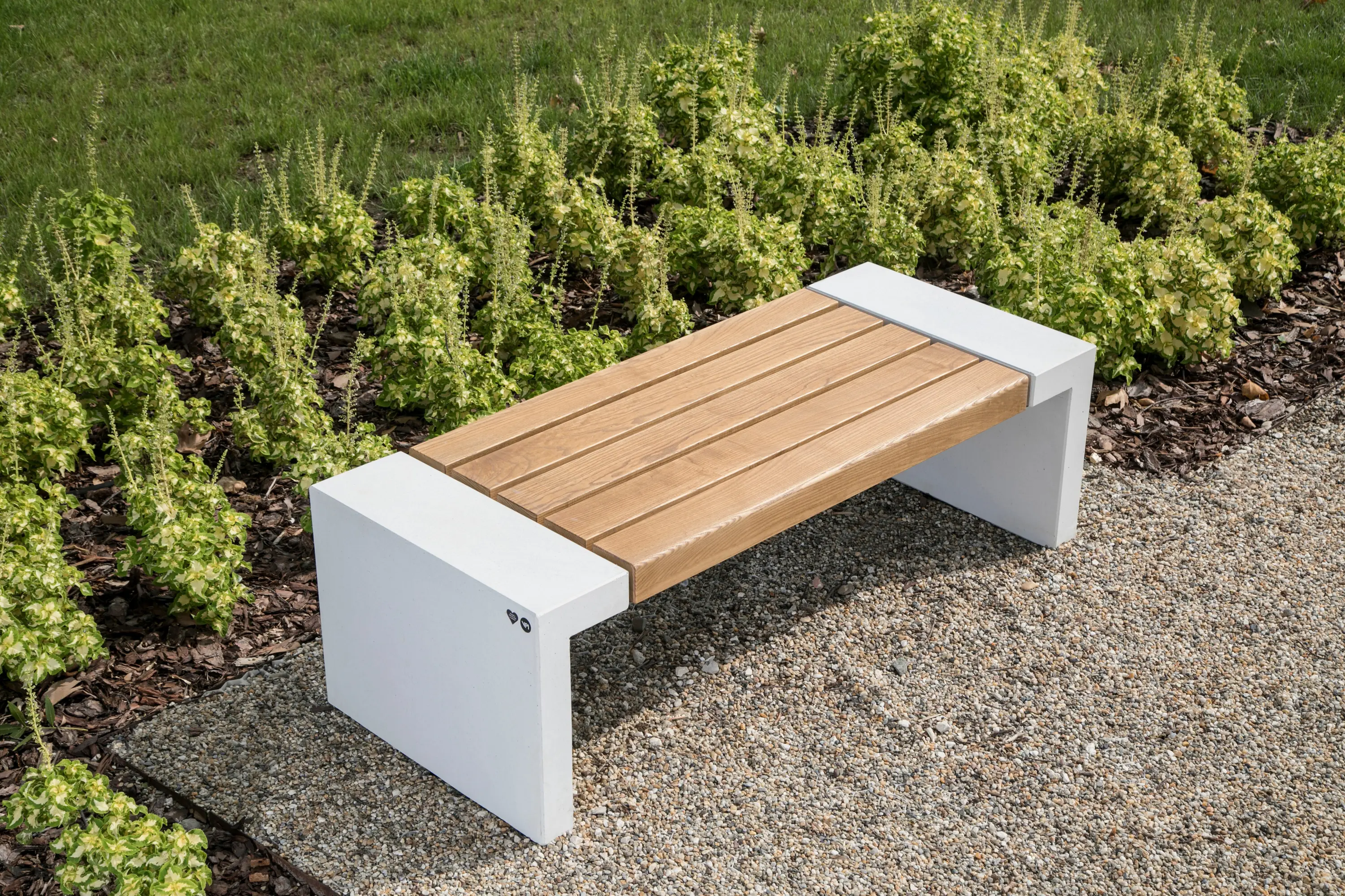 VPI Concrete - Woody | Bench without Backrest