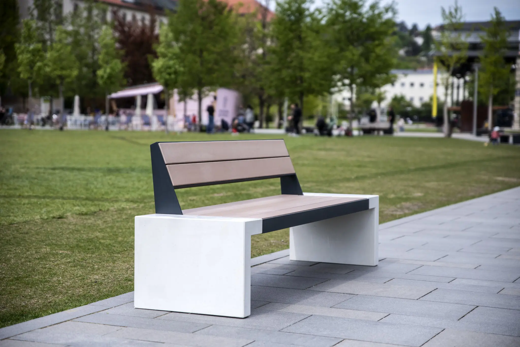 VPI Concrete - Woody | Resysta Bench