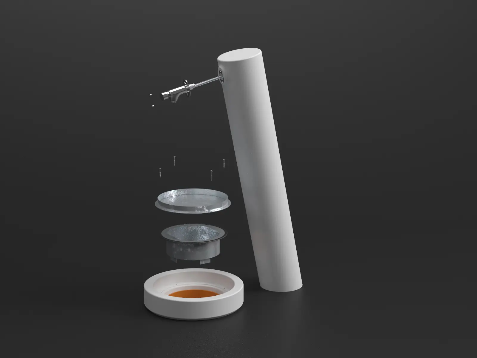 VPI Concrete - Fred | Drinking fountain with a dog drinking bowl