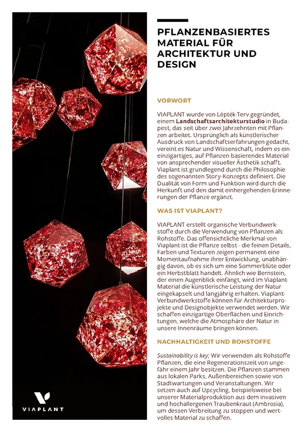 Preview image for the file PFLANZENBASIERTES MATERIAL FÜR ARCHITEKTUR UND DESIGN