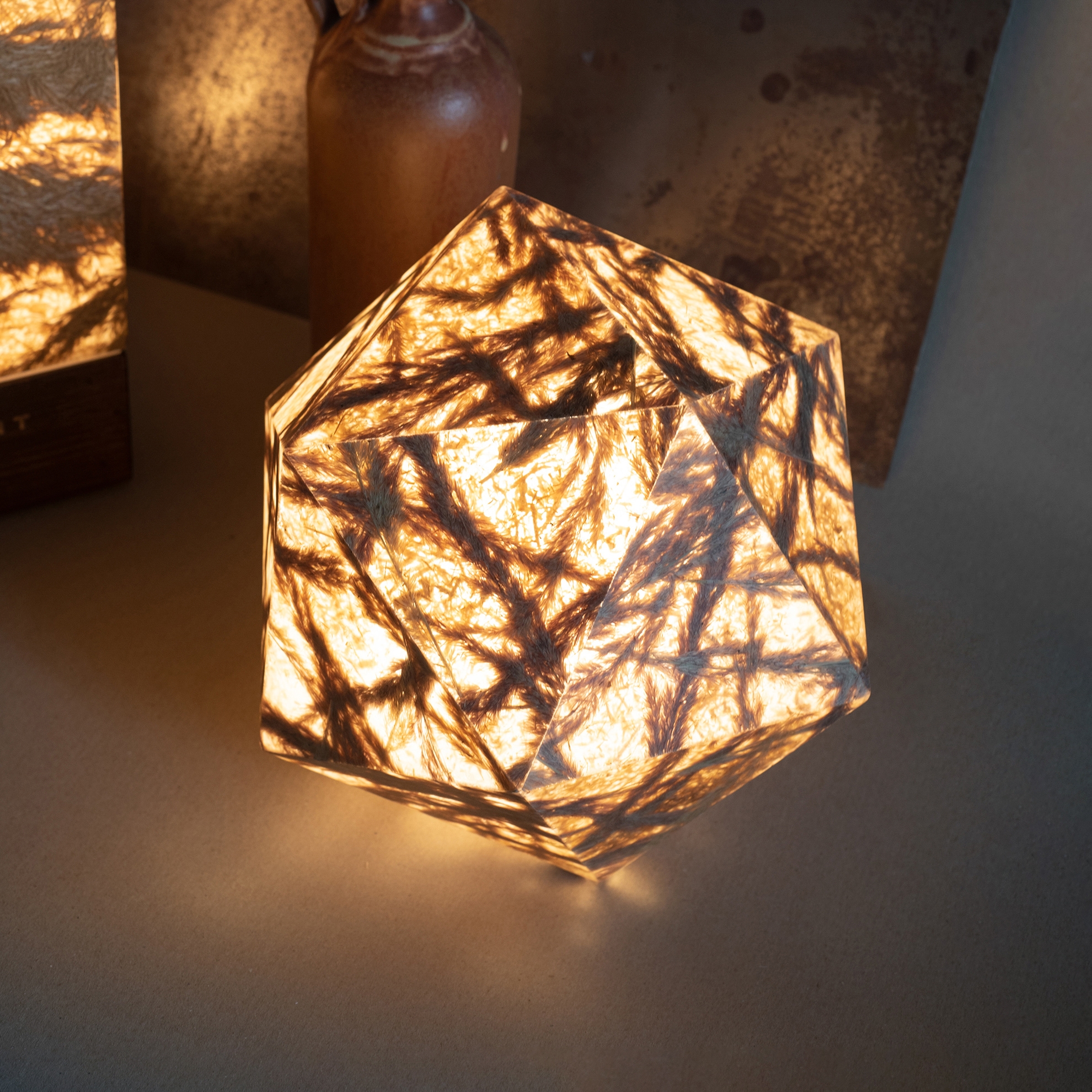 Hedron floor lamp