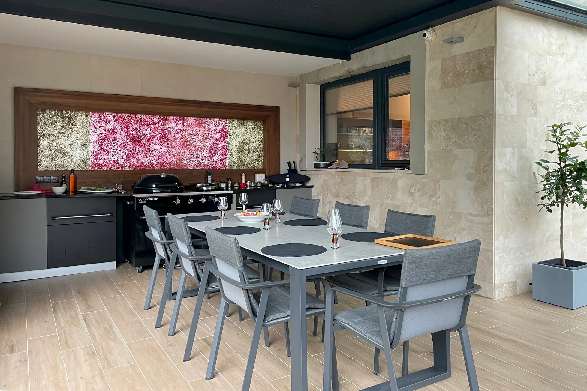 Viaplant - Kitchen Splashback