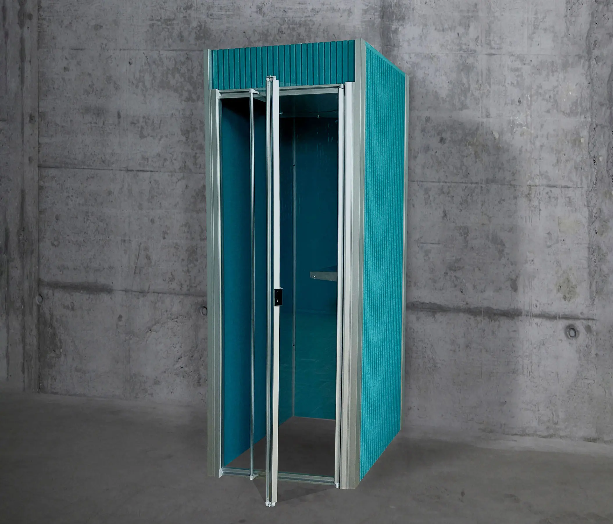 ECHOJAZZ - EchoBox® SILVER FRAME WITH DOOR