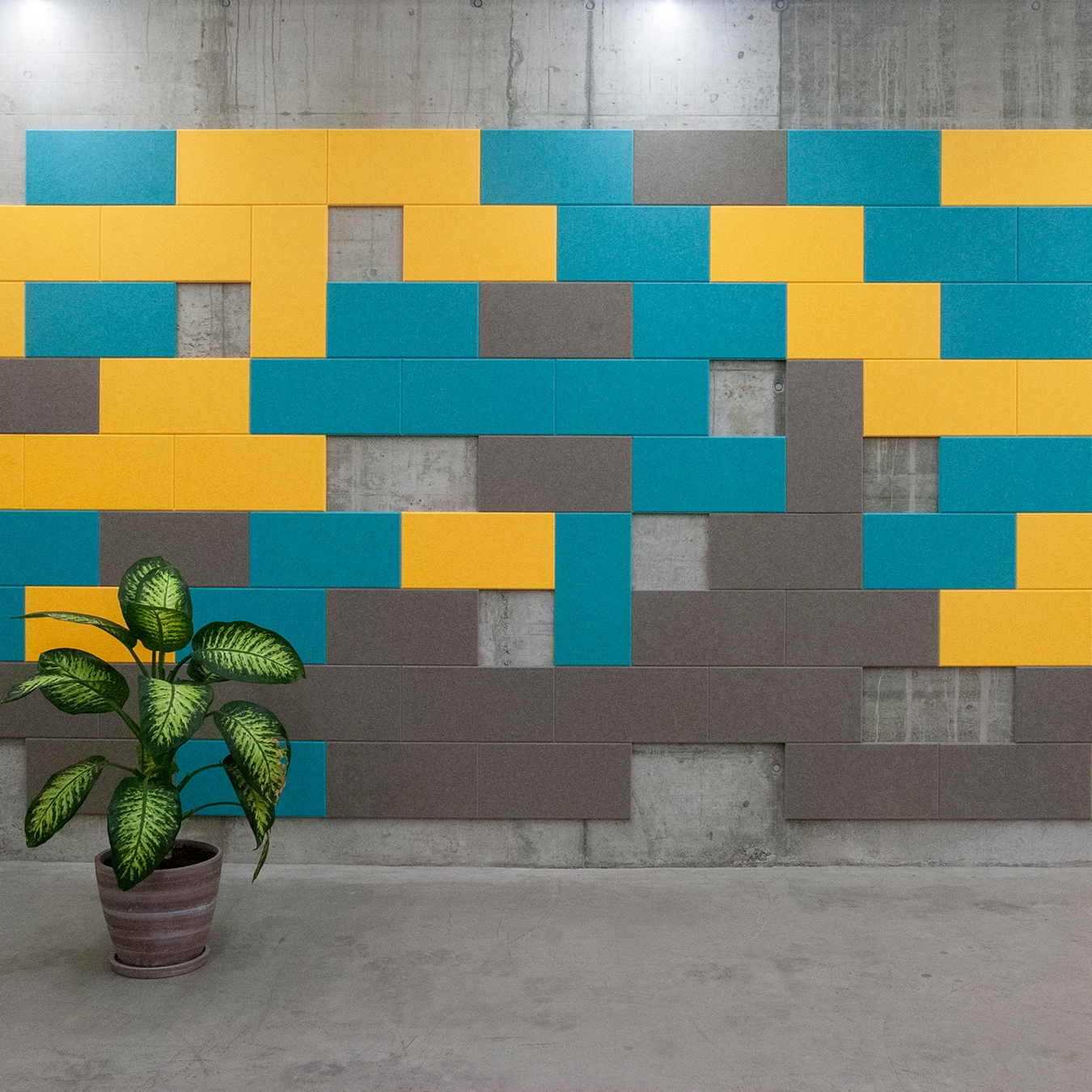 Display product EchoBrick® WALL from manufacturer ECHOJAZZ