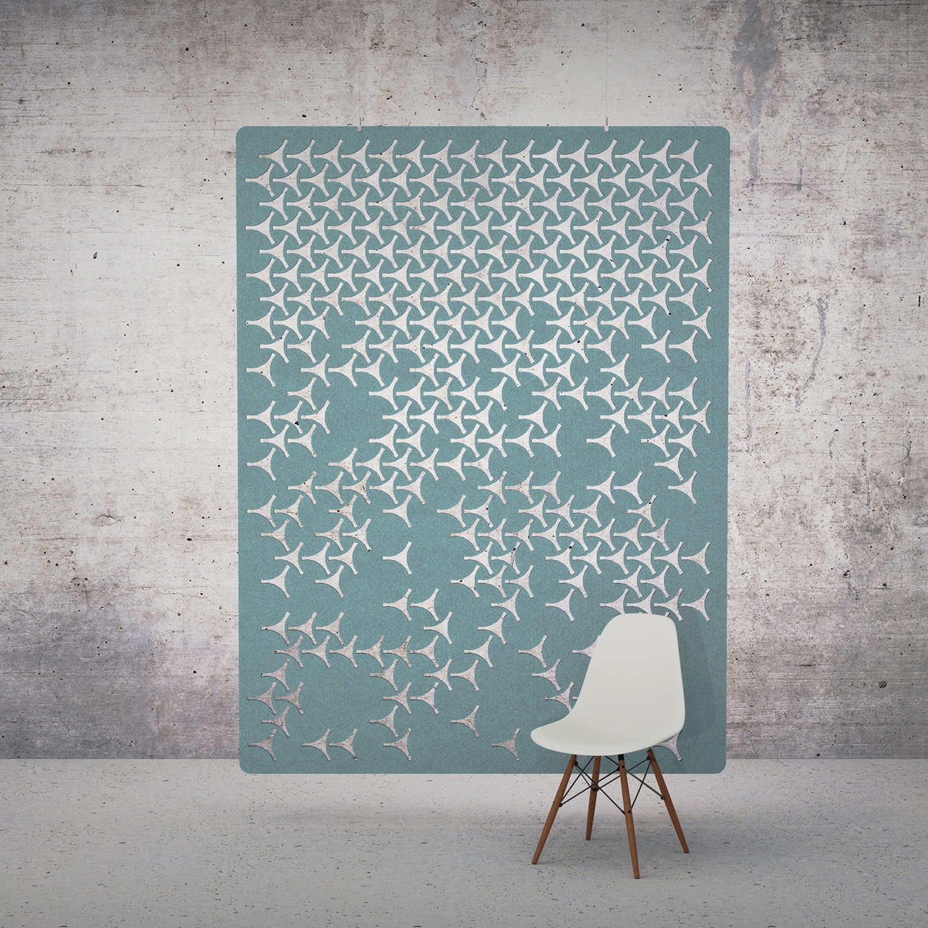 Display product EchoCurtain® PERFORATED from manufacturer ECHOJAZZ