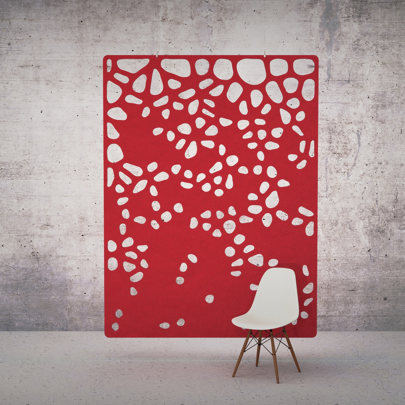 Display product EchoCurtain® PERFORATED from manufacturer ECHOJAZZ