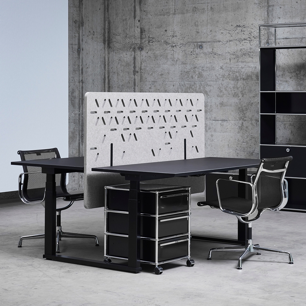Display product EchoCove® DESK ONE PERFORATED from manufacturer ECHOJAZZ
