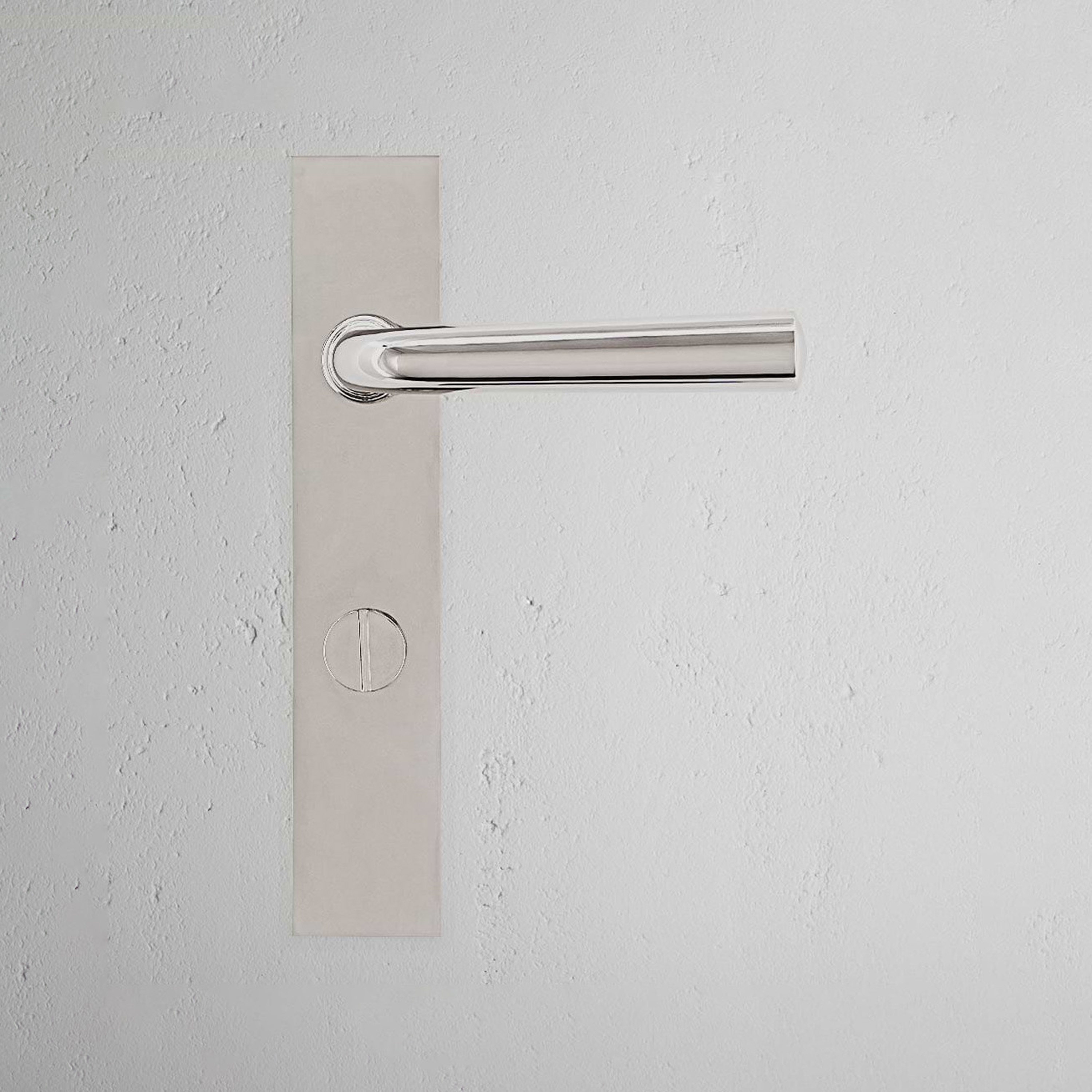 Afficher le produit Apsley Long Plate Sprung Door Handle & Euro Lock du fabricant Corston Architectural Detail