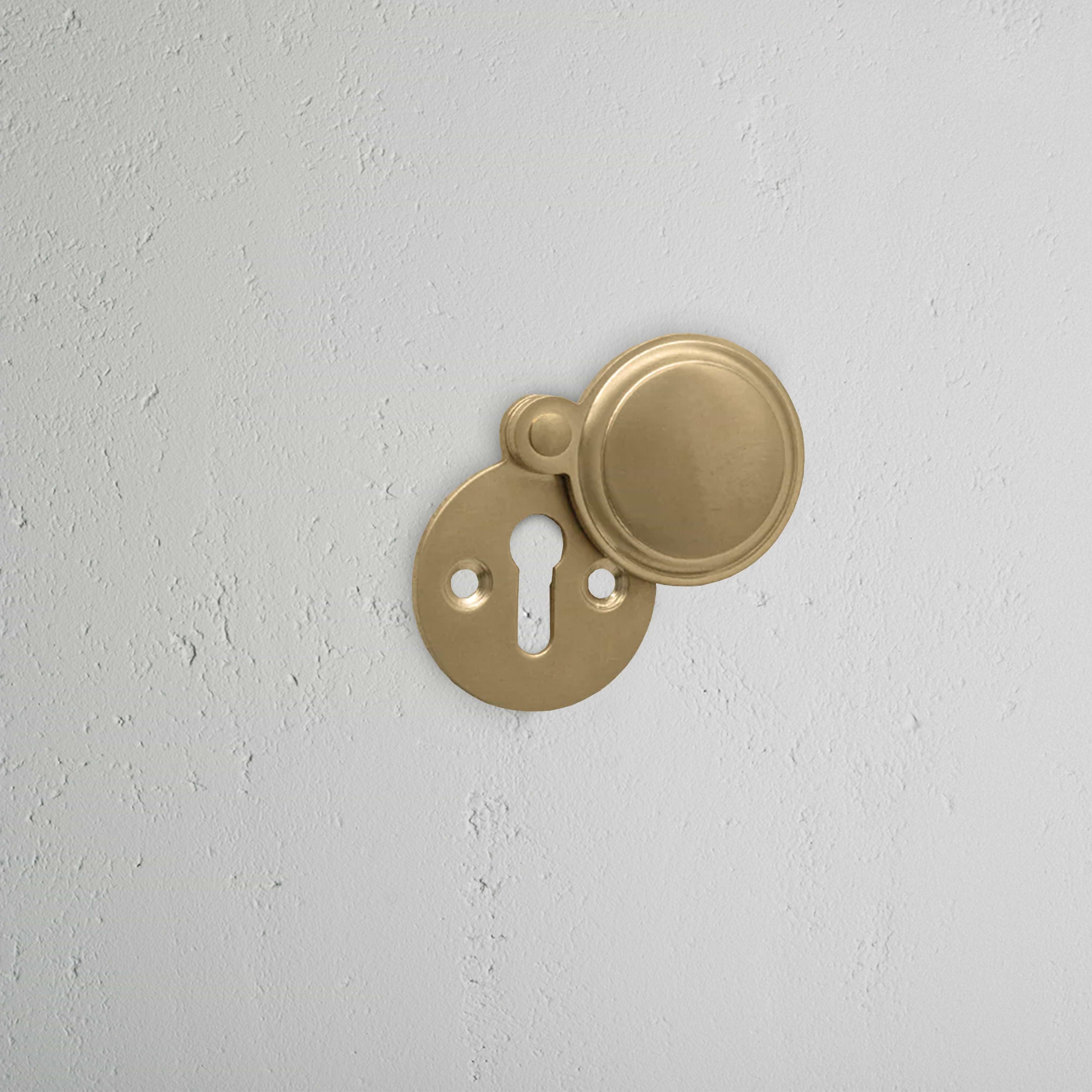 Display product Canning Covered Key Escutcheon from manufacturer Corston Architectural Detail