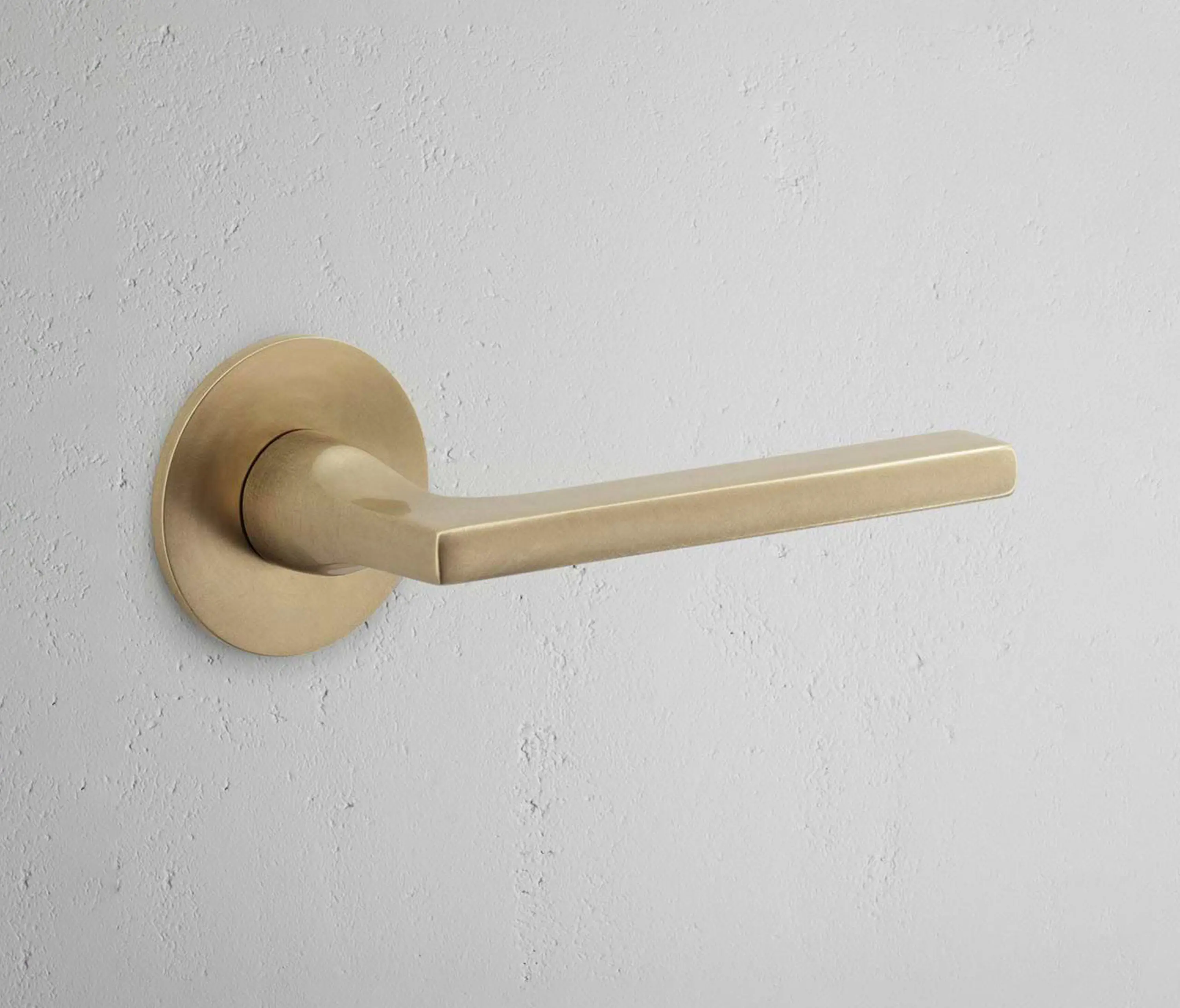 CLAYTON FLUSH ROSE UNSPRUNG DOOR HANDLE - Lever handles from Corston ...