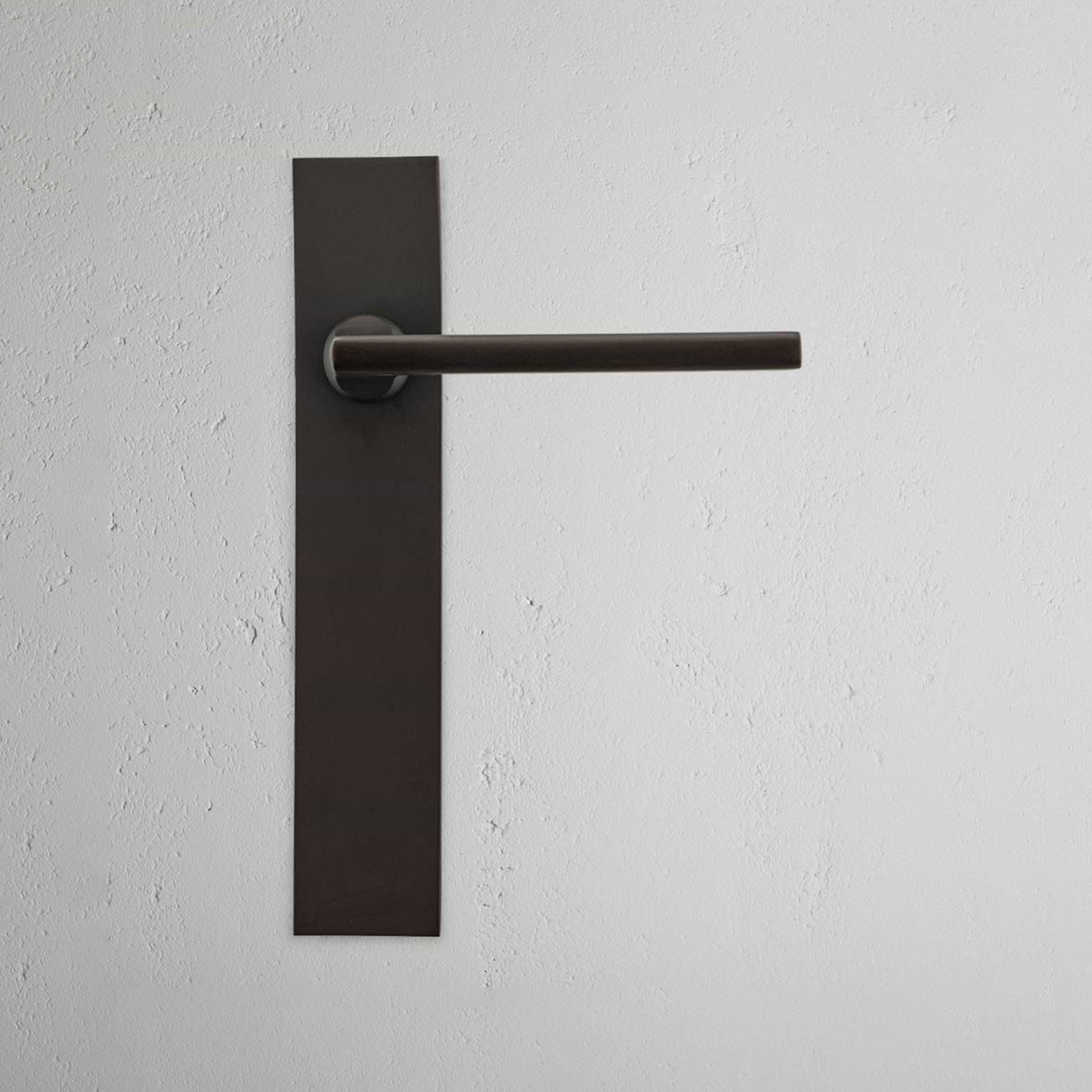 Clayton Long Plate Fixed Door Handle