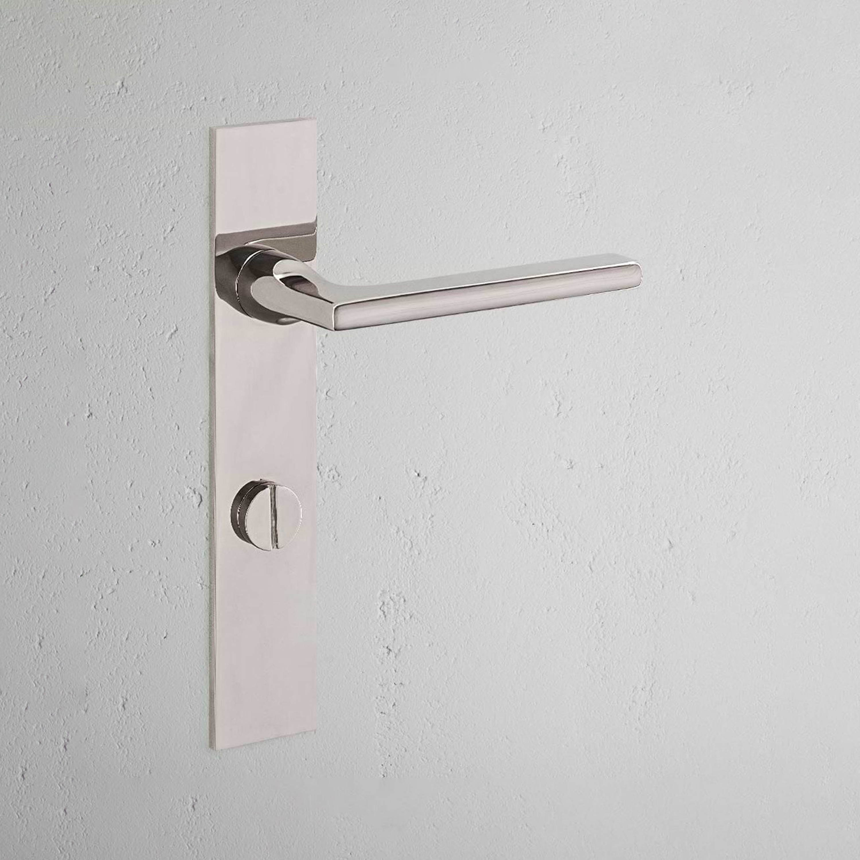 Clayton Long Plate Sprung Door Handle & Euro Lock