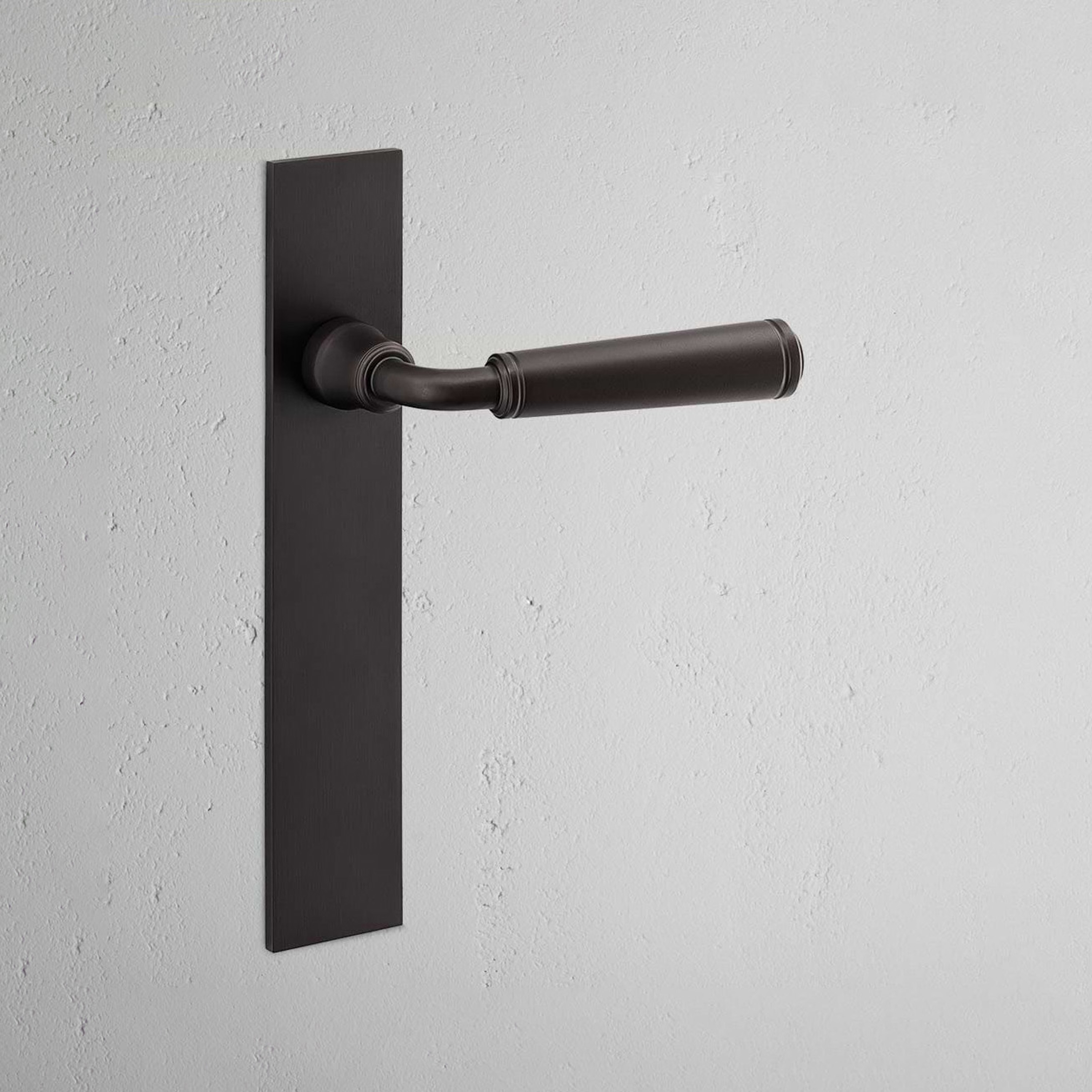 Digby Long Plate Fixed Door Handle