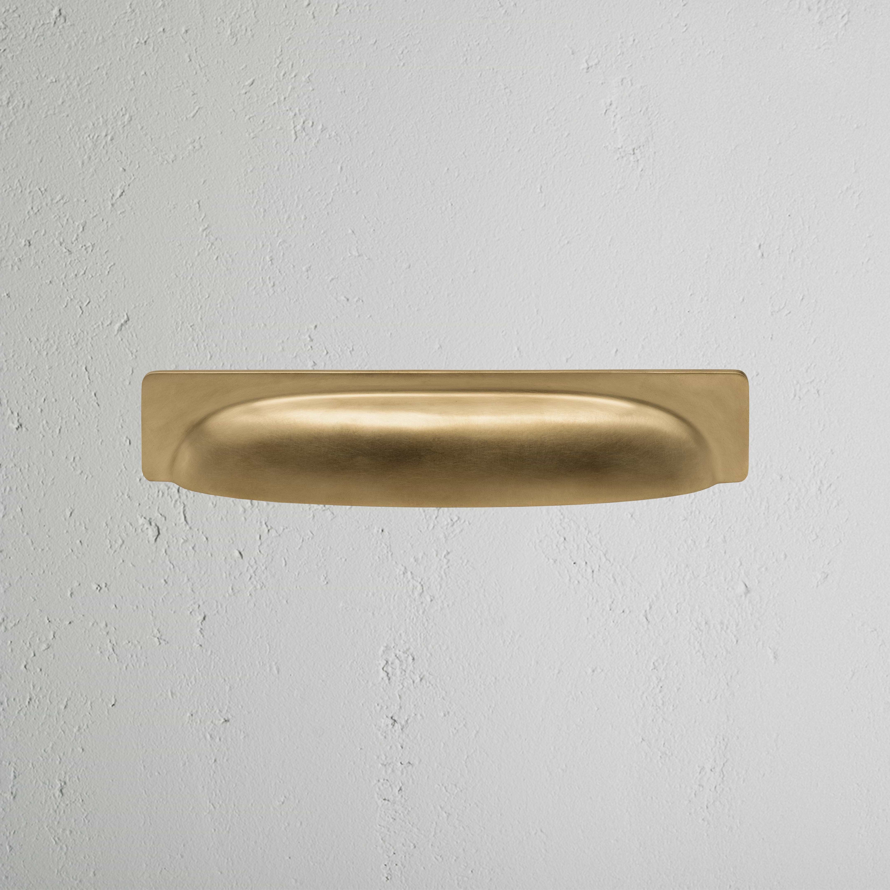 Display product Elm Cup Handle 164mm from manufacturer Corston Architectural Detail