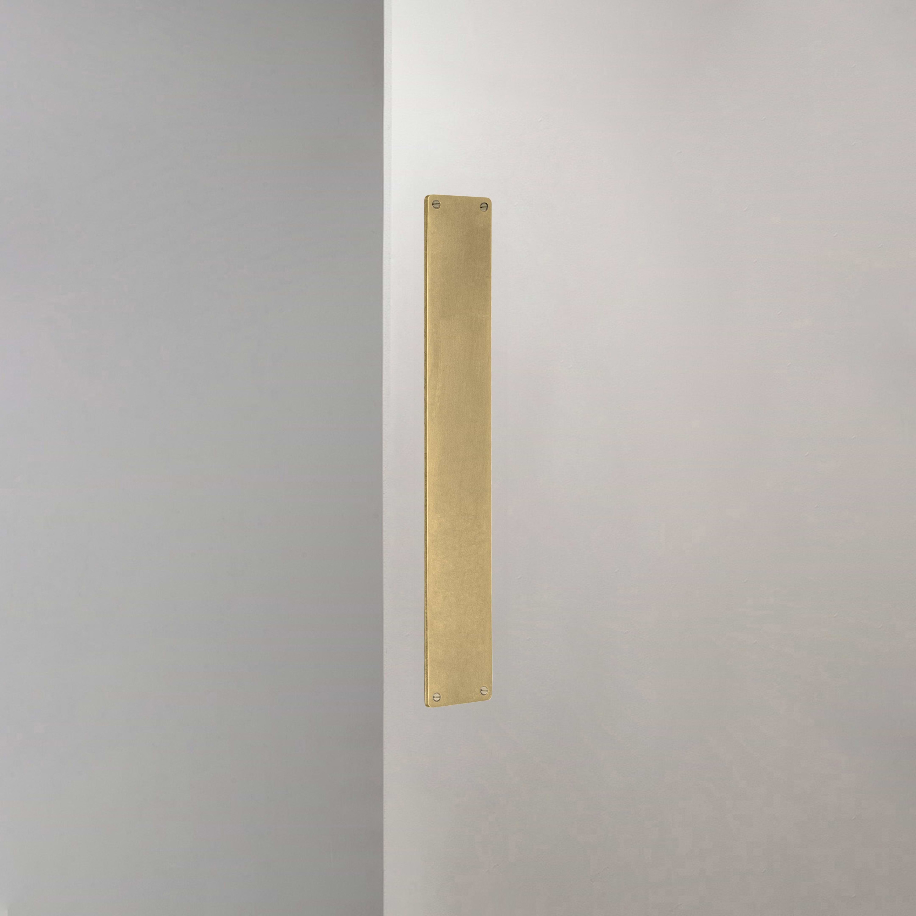 Display product Harper Push Plate 400mm from manufacturer Corston Architectural Detail