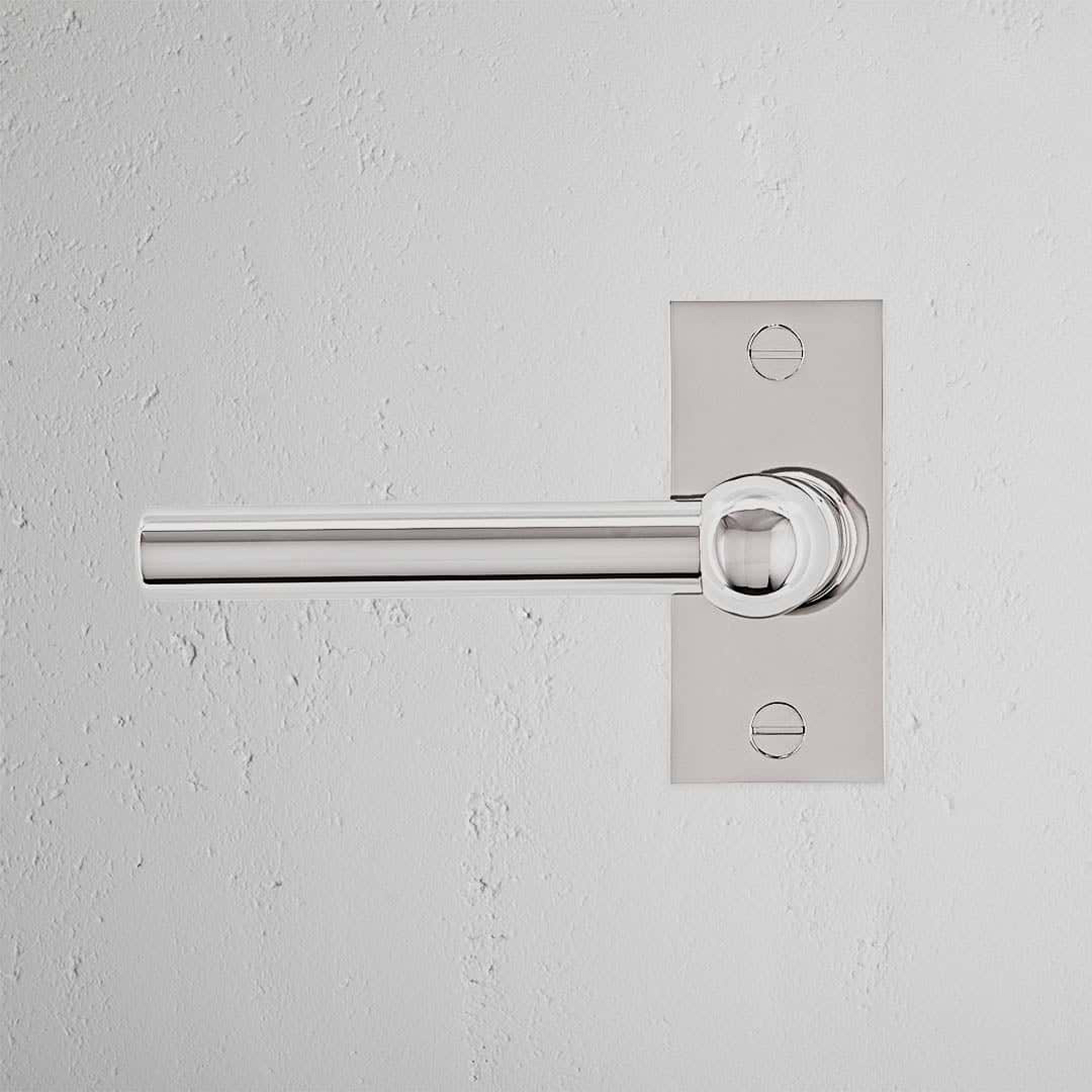 Harper Poignée de Porte Fixe à Plaque Courte