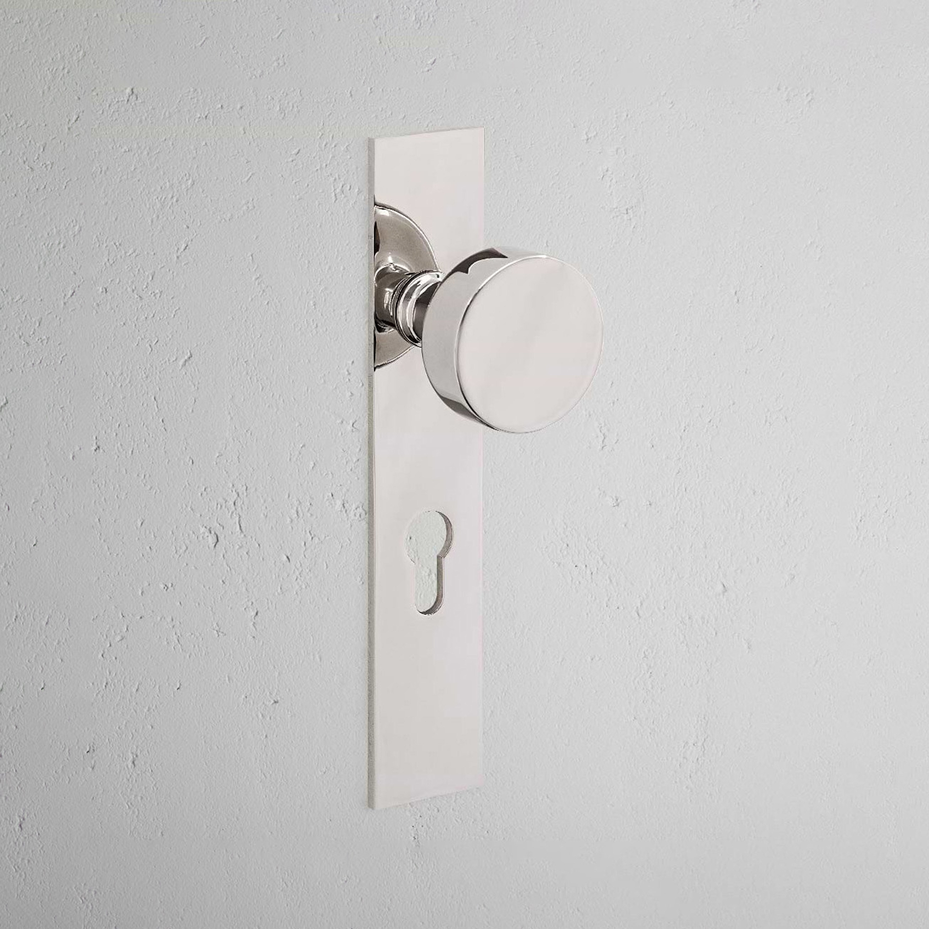 Onslow Long Plate Sprung Door Knob